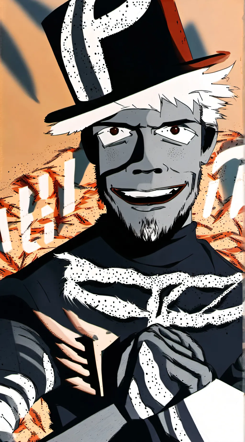 ai character: THUKUNA👺👹 background