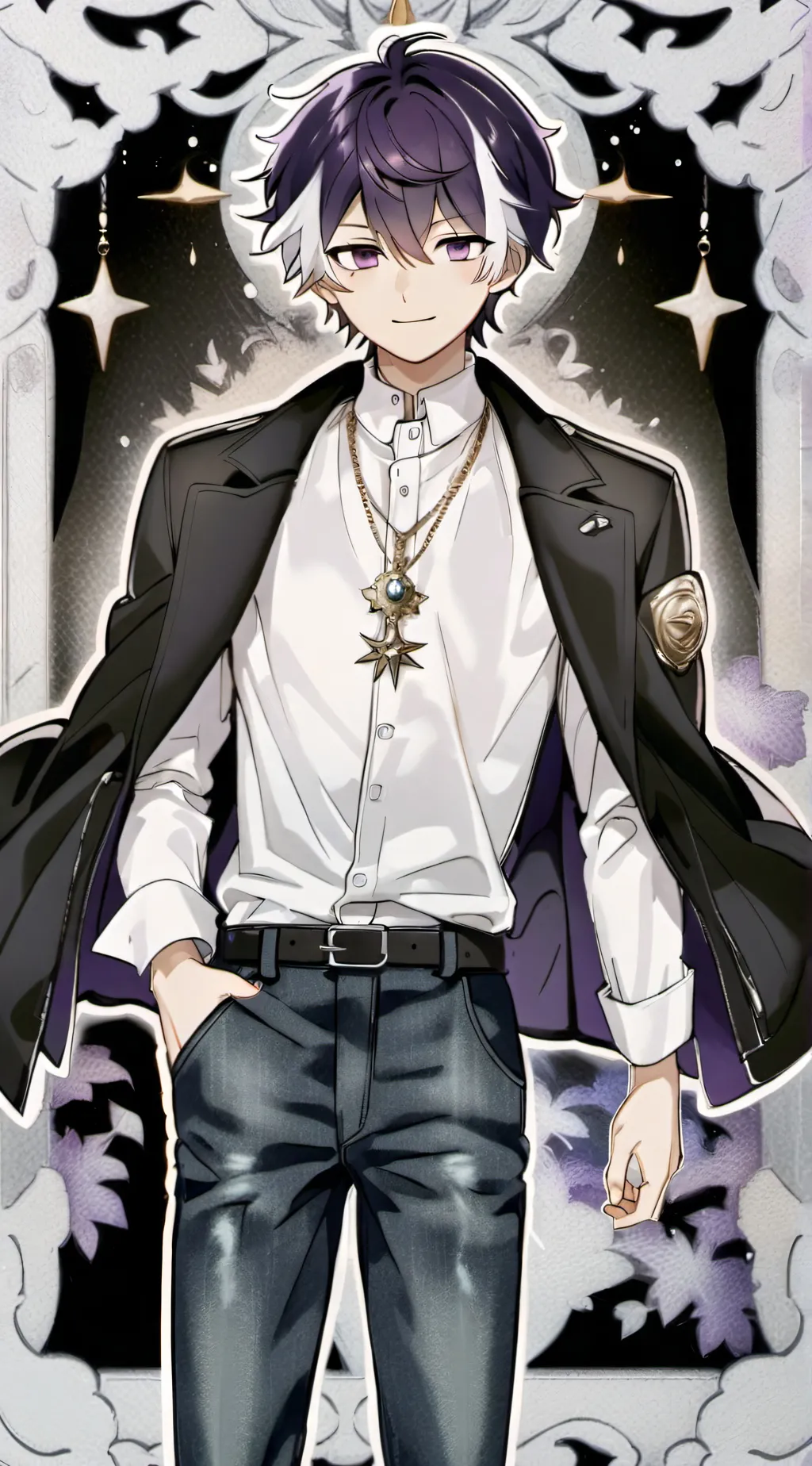 ai character: Ezra background