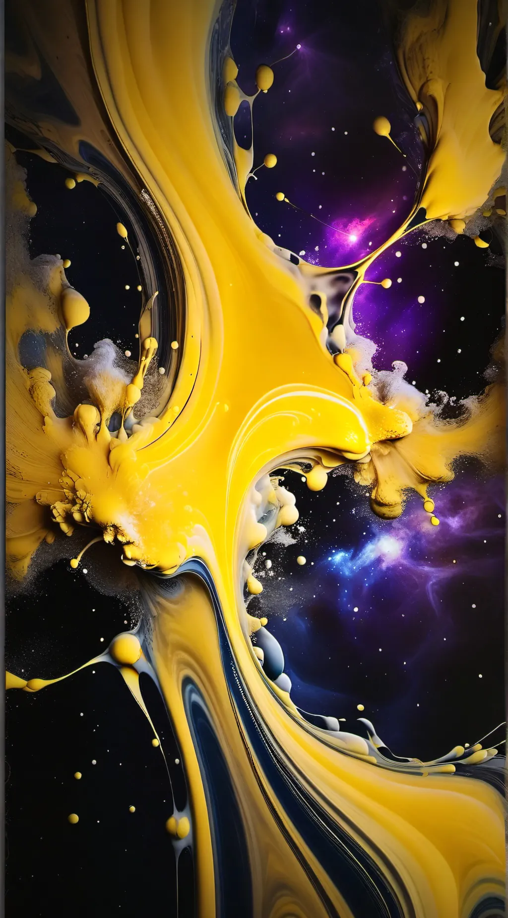 ai character: Liquid… background