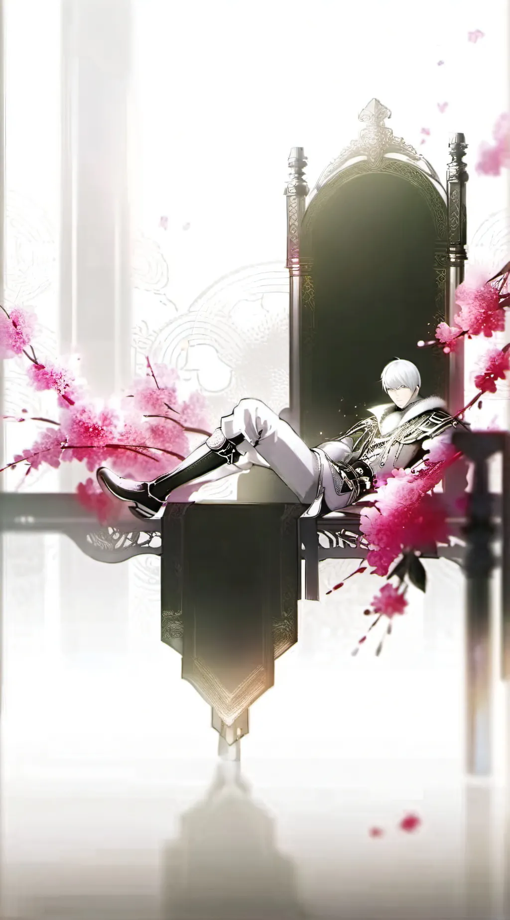ai character: Arima igna  background