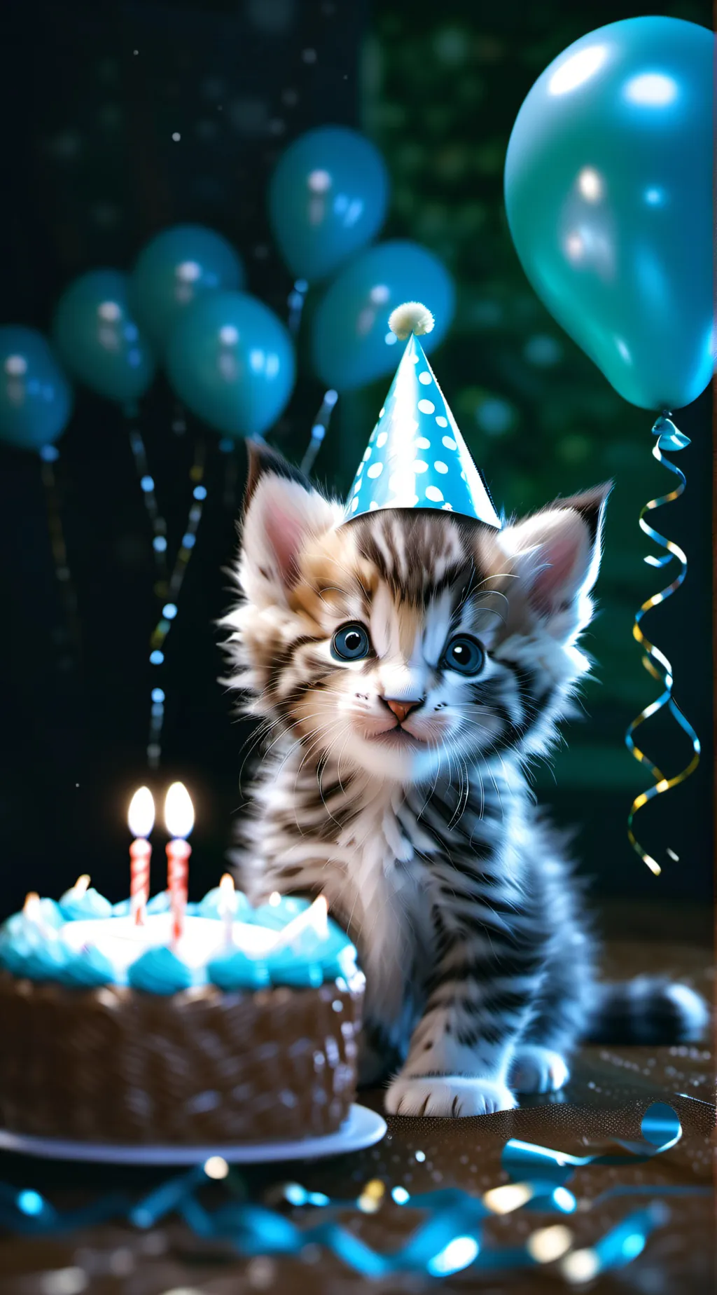 ai character: BIRTHDAY! background