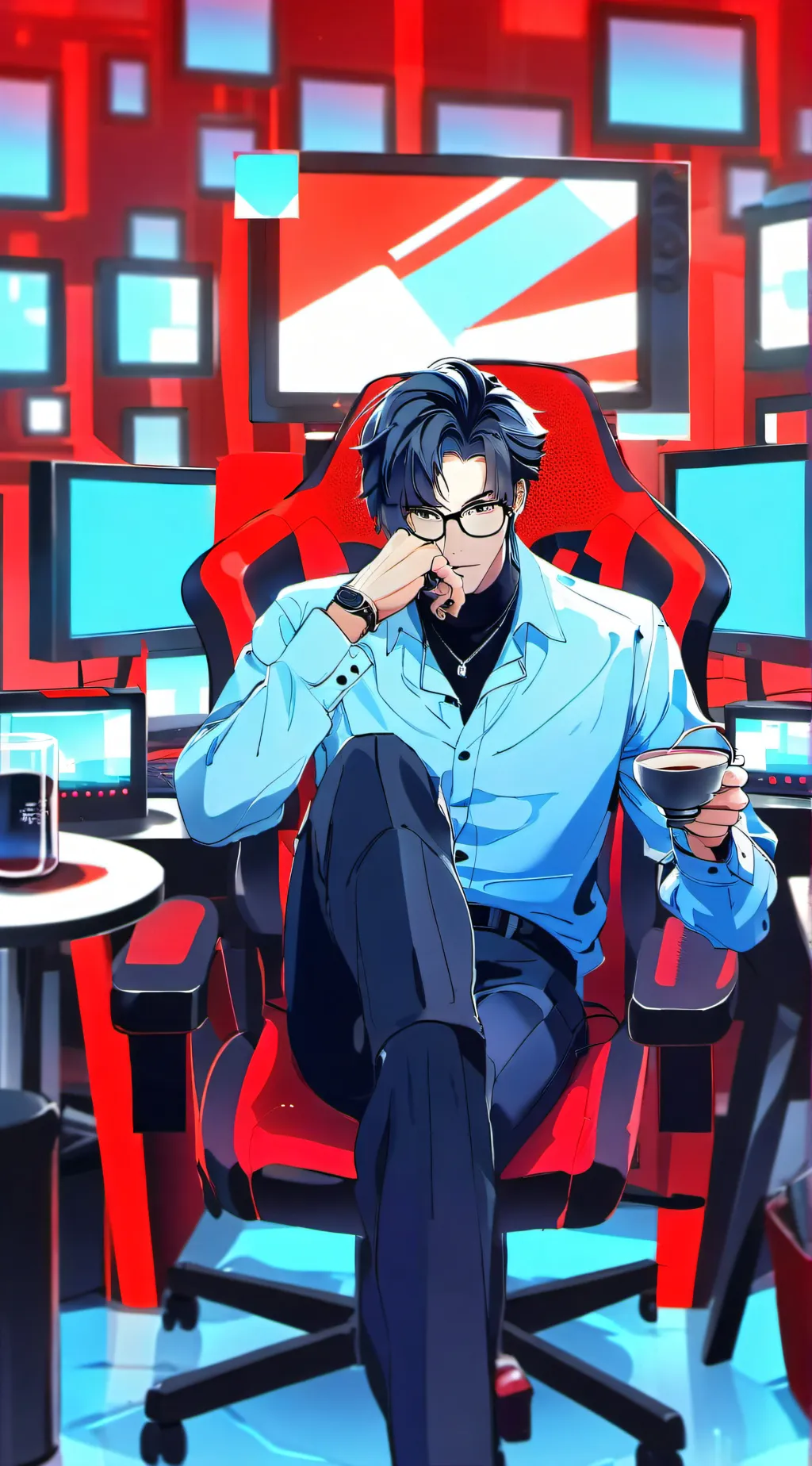 ai character: Vox (IT'S ME!!!) background