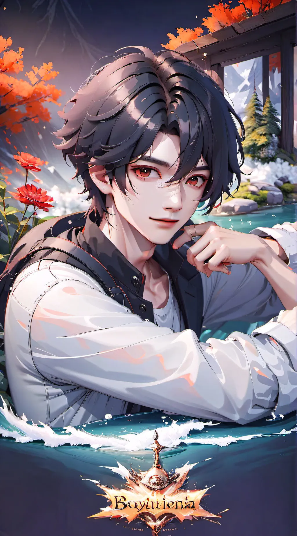 ai character: Leo background