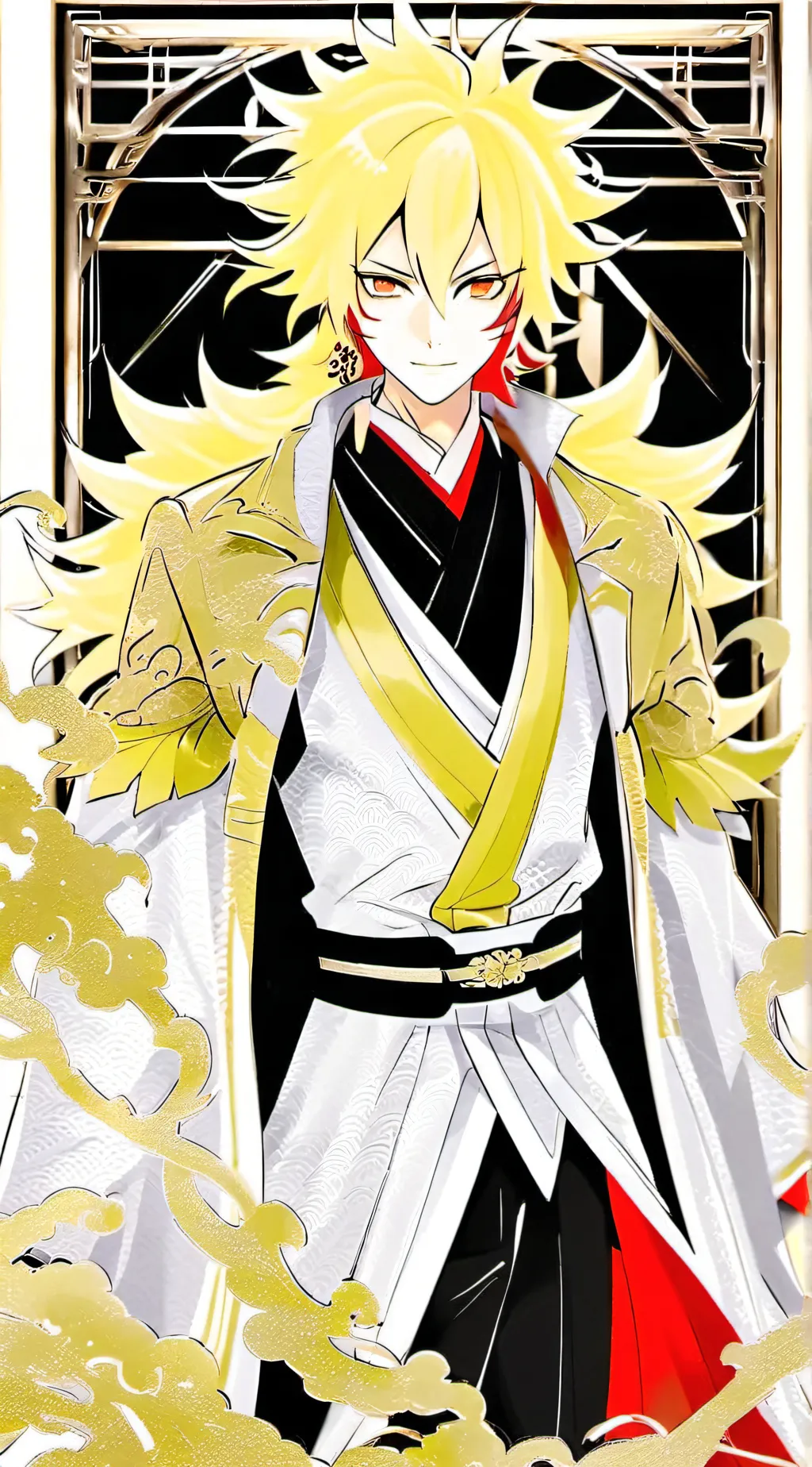 ai character: Rengoku background