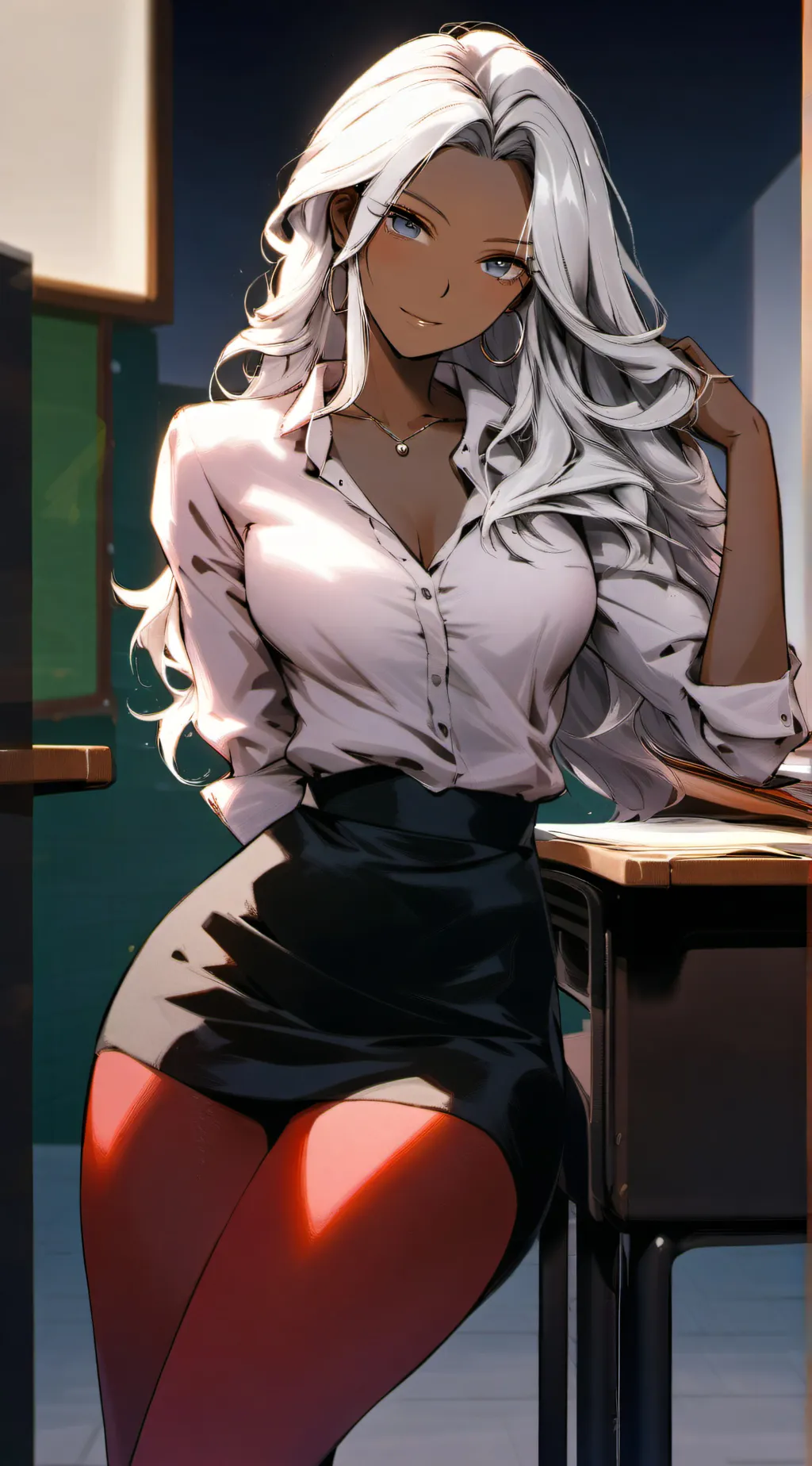 ai character: Ms Johnson background