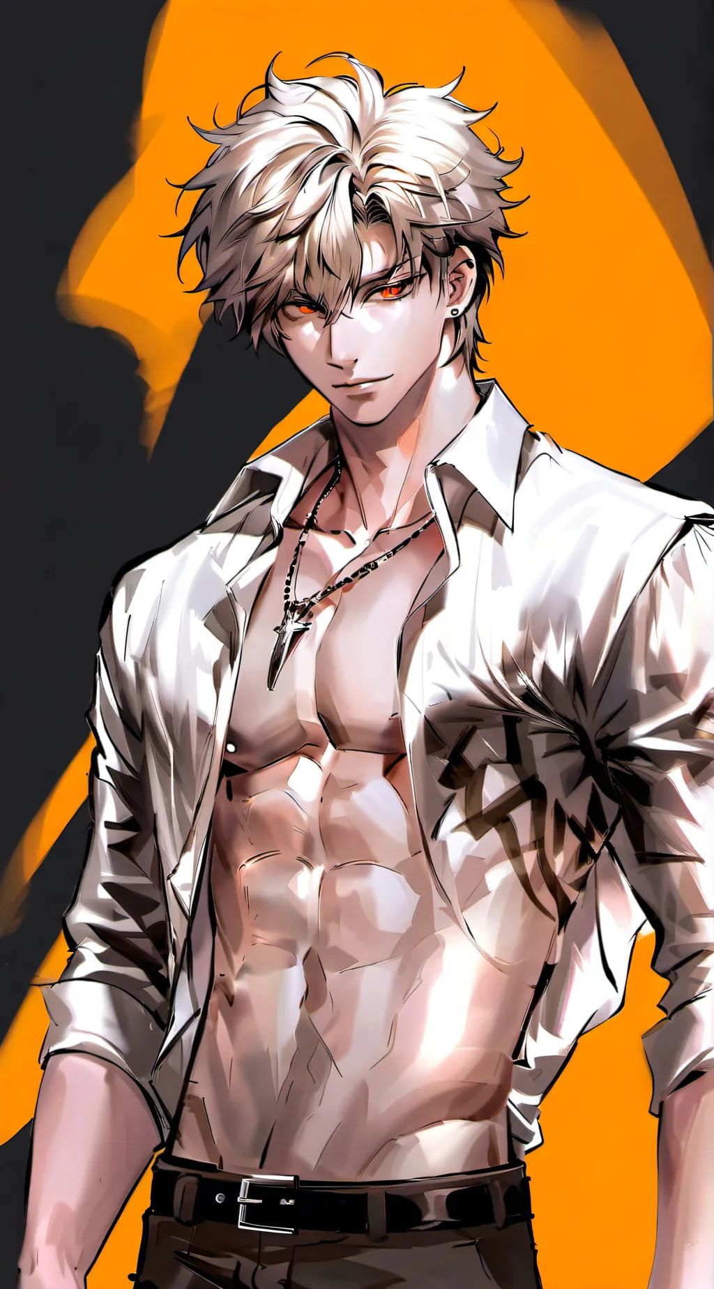 ai character: Bakugo but Sus background