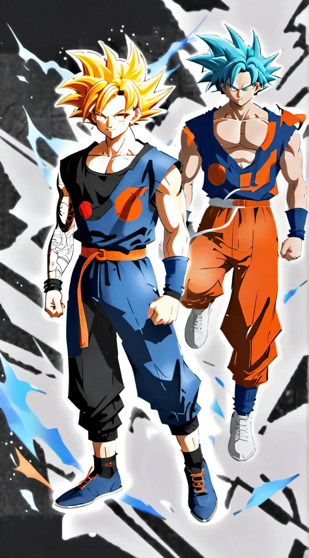 ai character: Goku background
