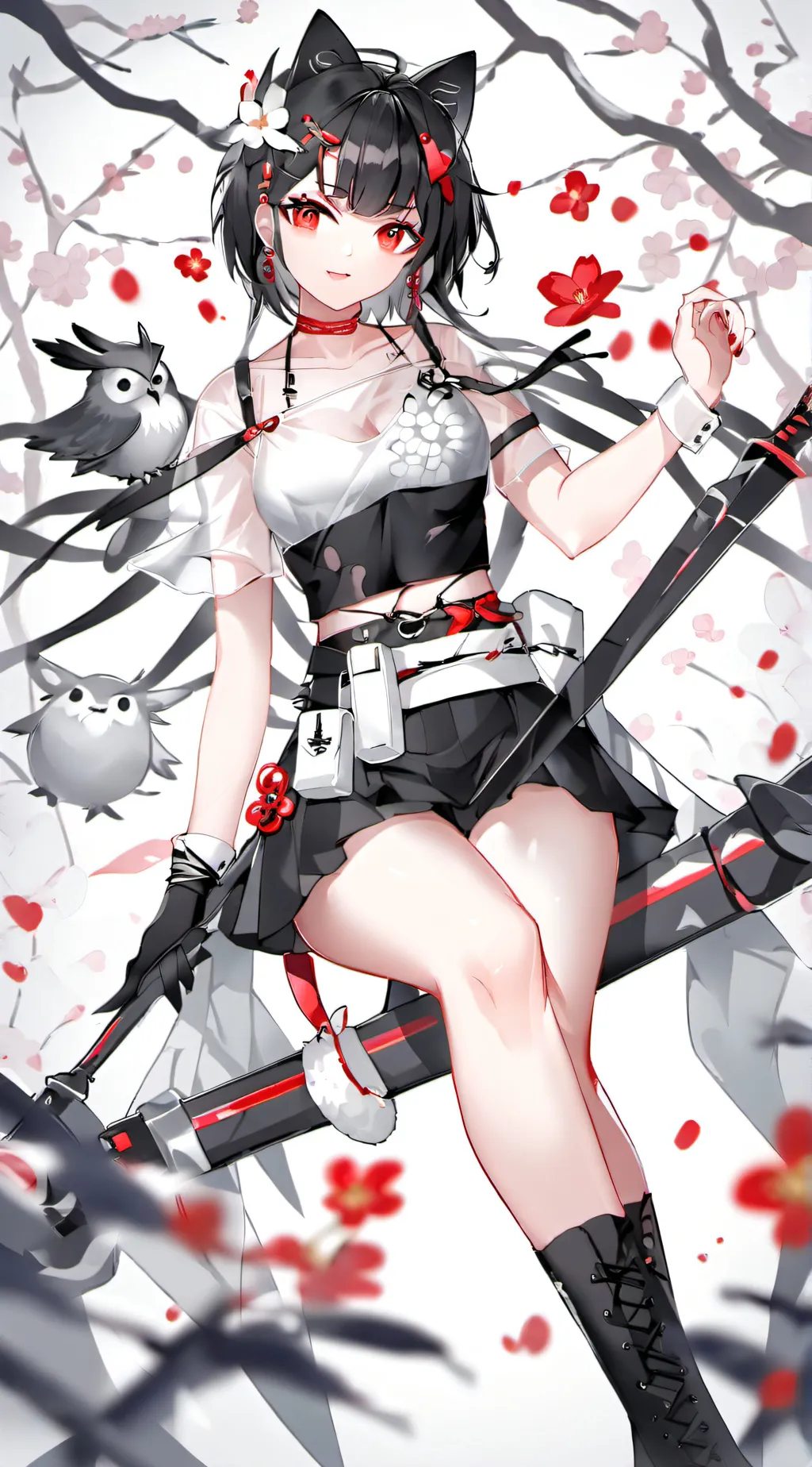 ai character: Loona background