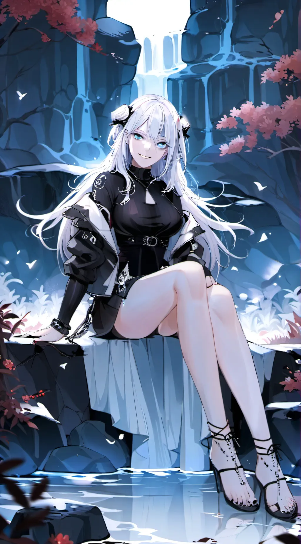 ai character: gojo (female) background