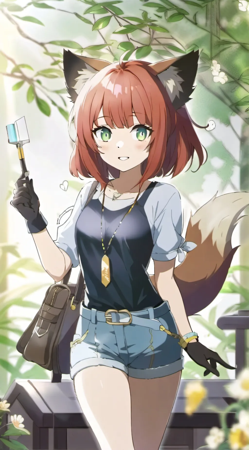 ai character: Aya ￼ background