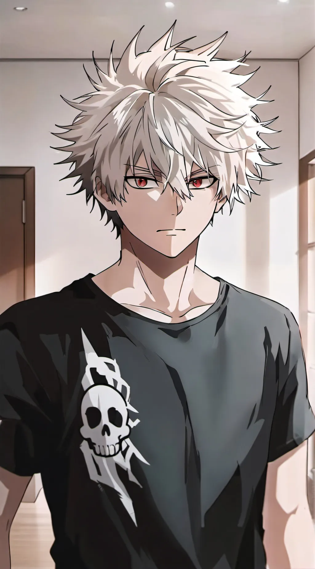 ai character: Bakugo background