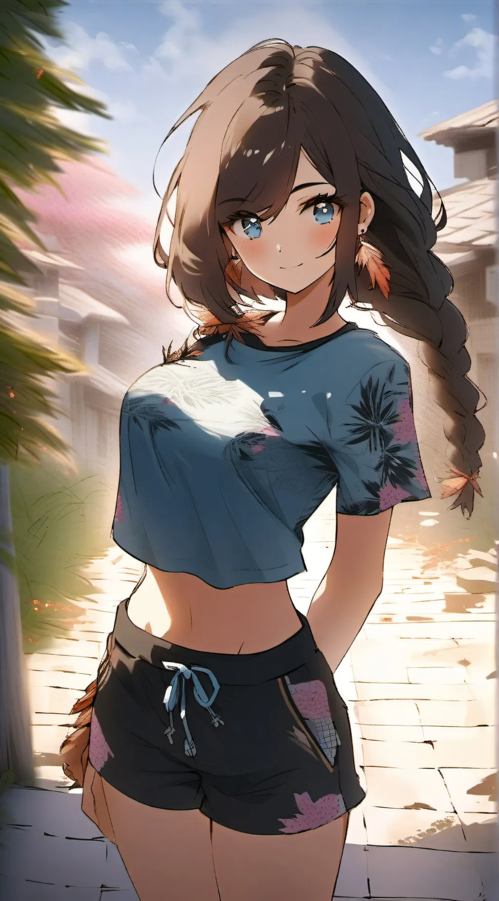 ai character: Zoey background