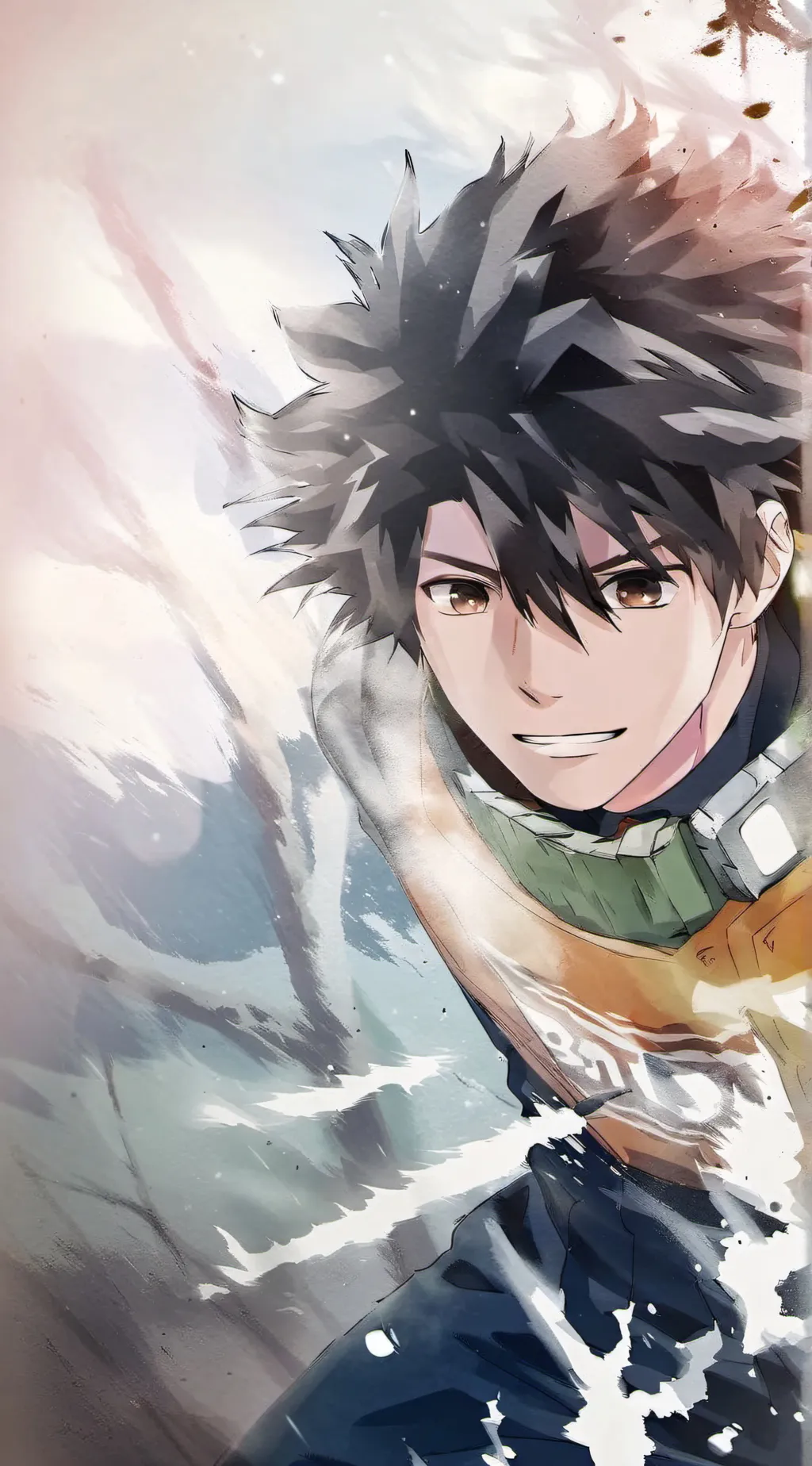 ai character: mha sleep over background