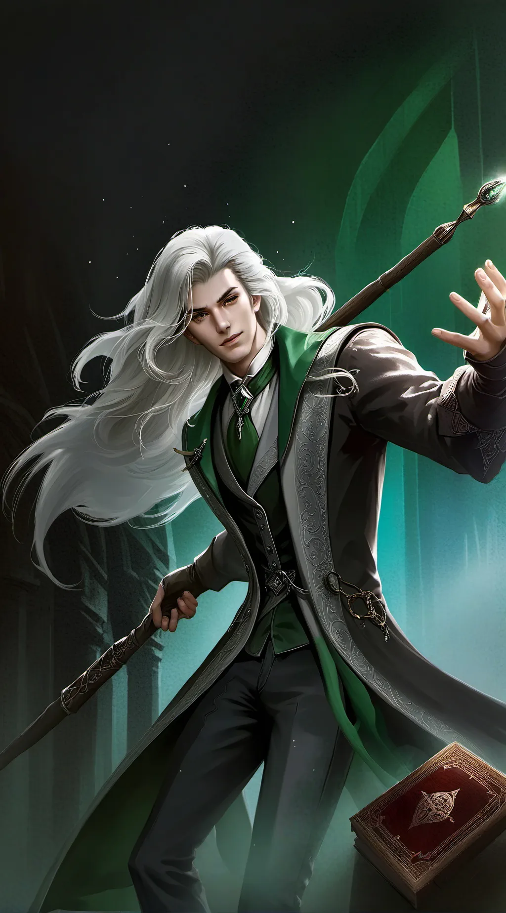 ai character: lucius Malfoy background