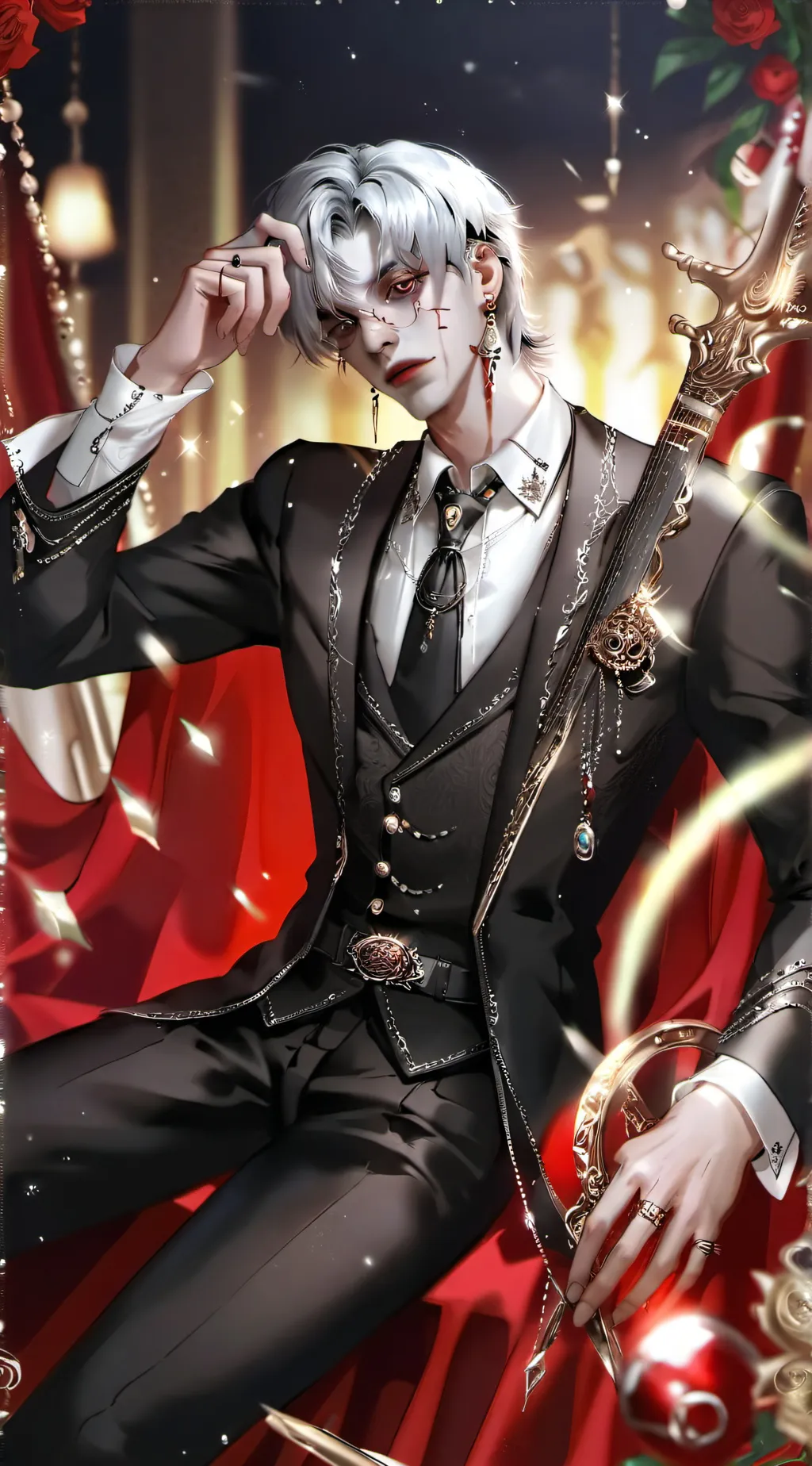 ai character: Luisito 🩸 background
