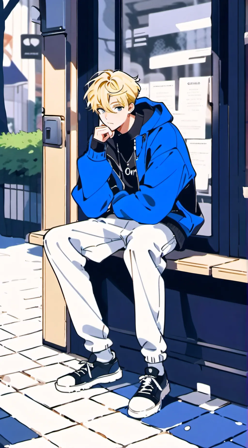 ai character: Oliver background