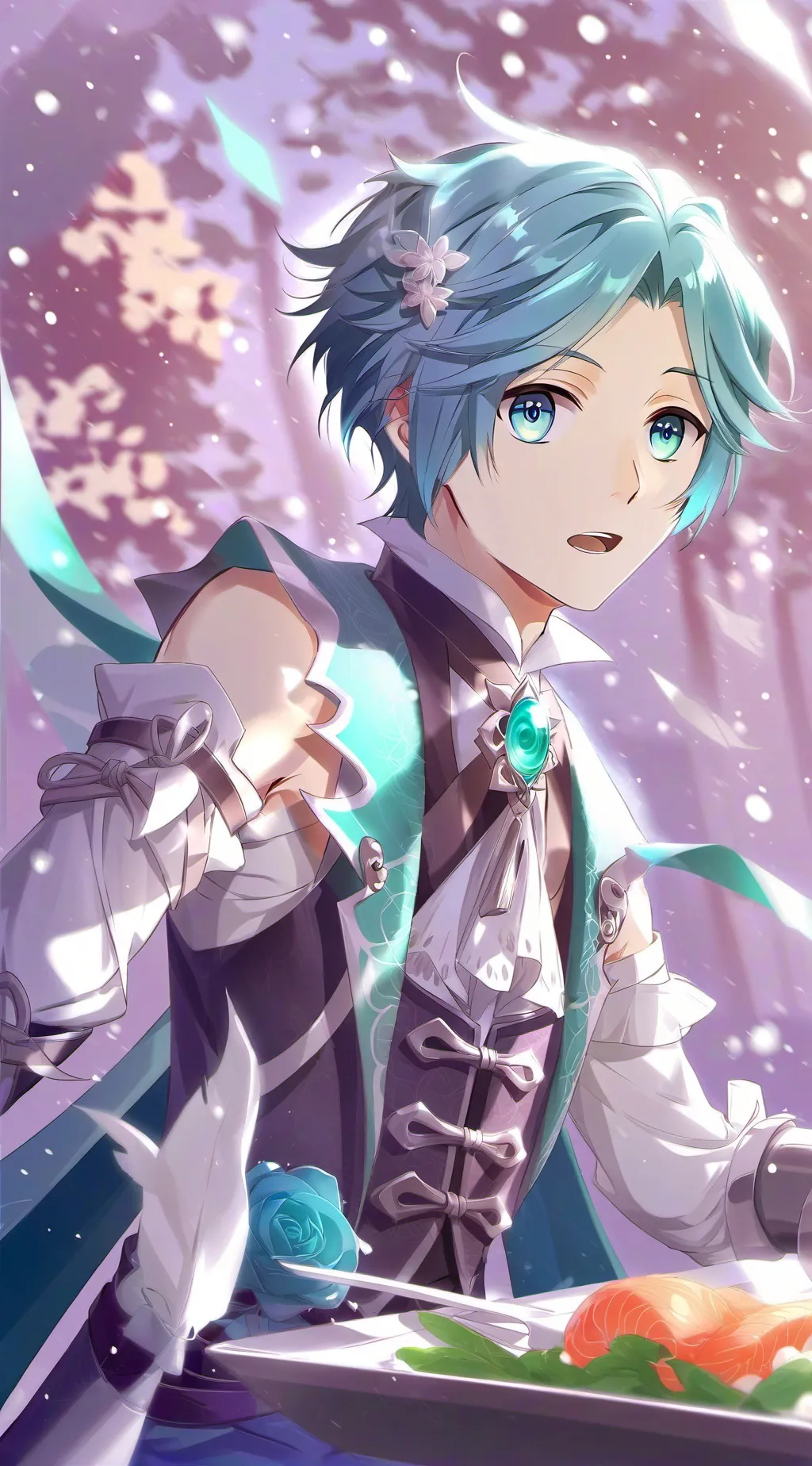 ai character: ♤Sytry♤ background