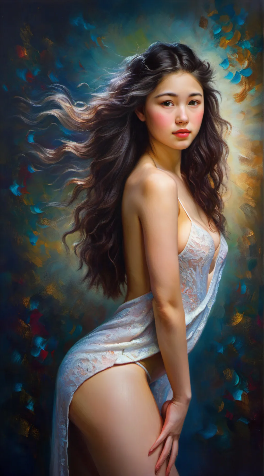 ai character: Elaine background
