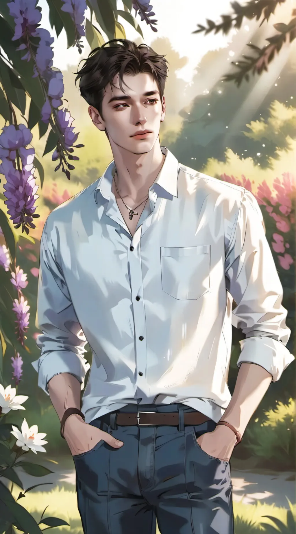 ai character: ✨Max✨ background