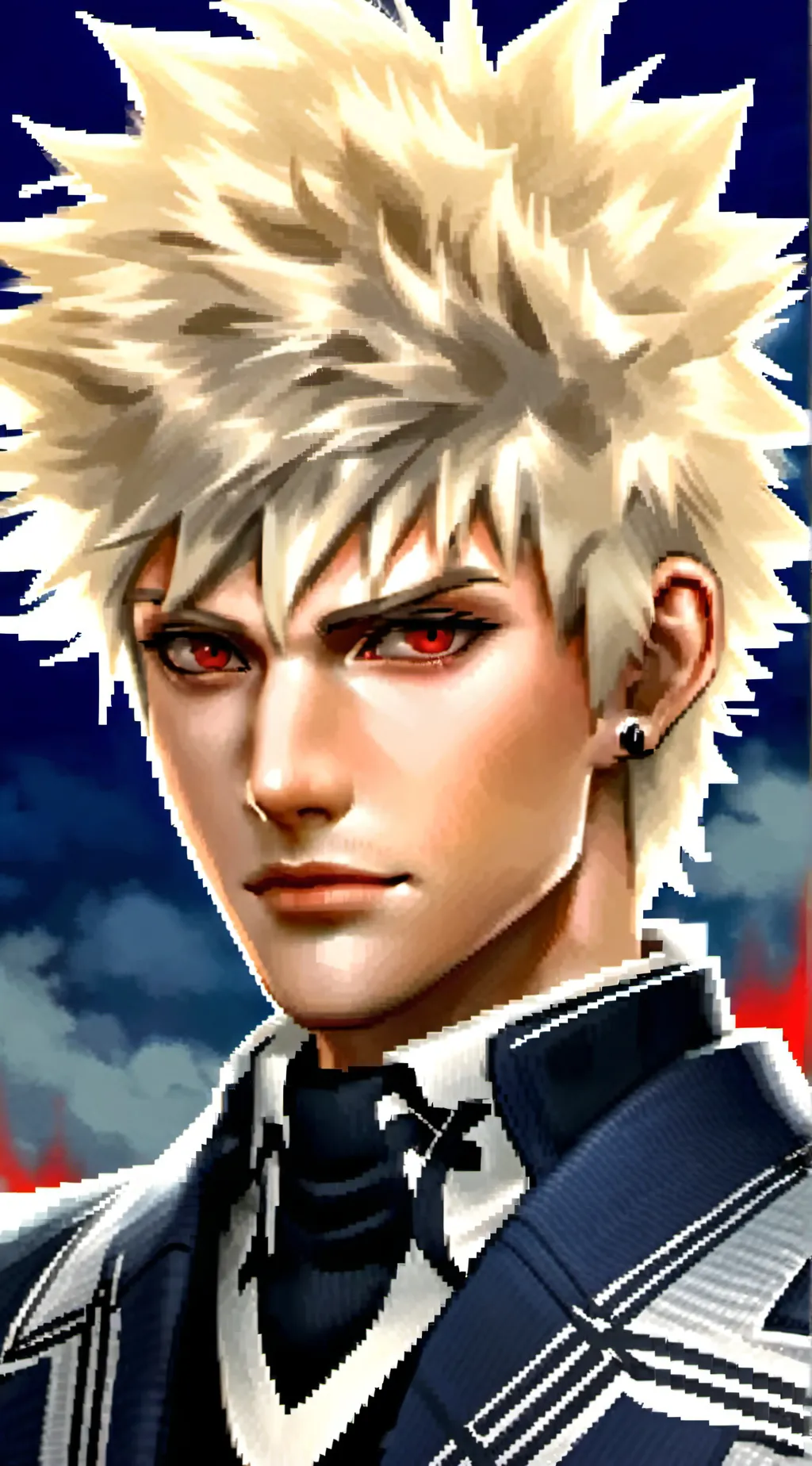 ai character: Katsuki bakugo MHA background