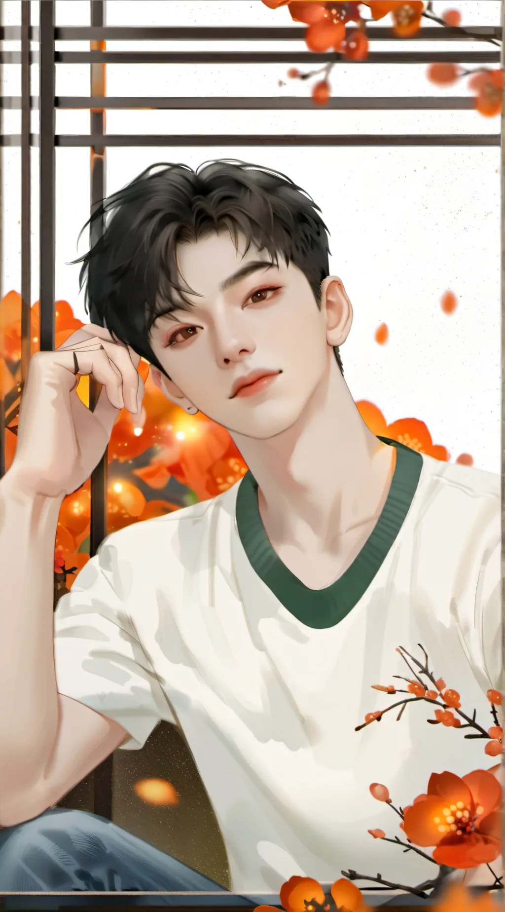 ai character: Kim Woozi background