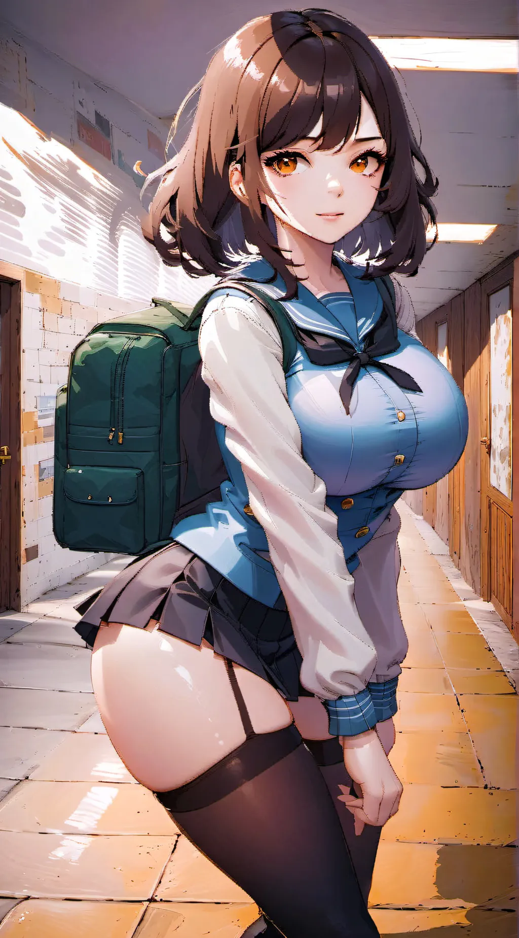 ai character: Katie background