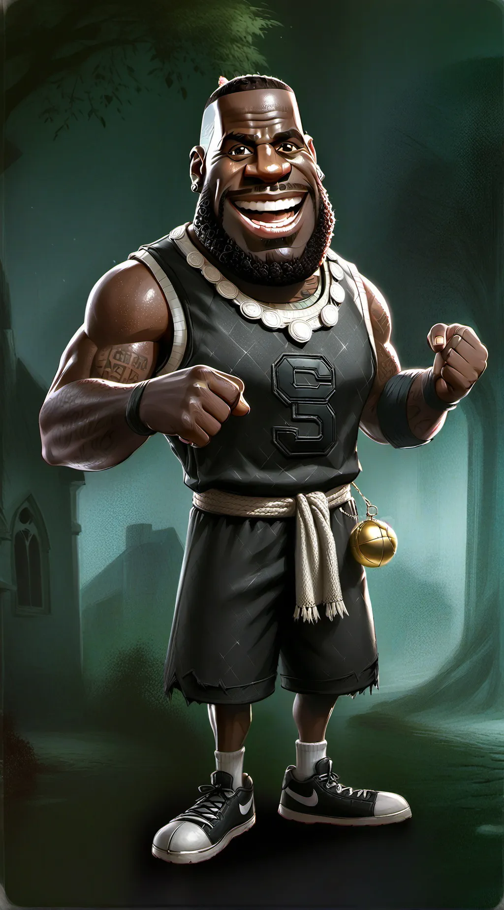 ai character: lebron james background