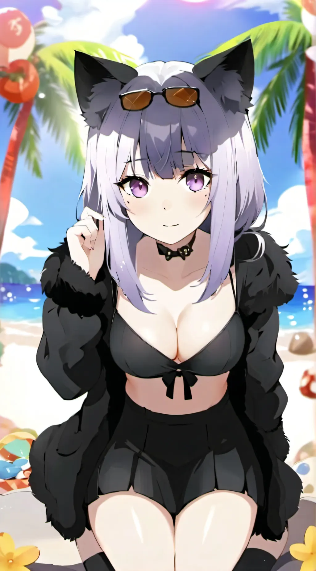 ai character: Luna background