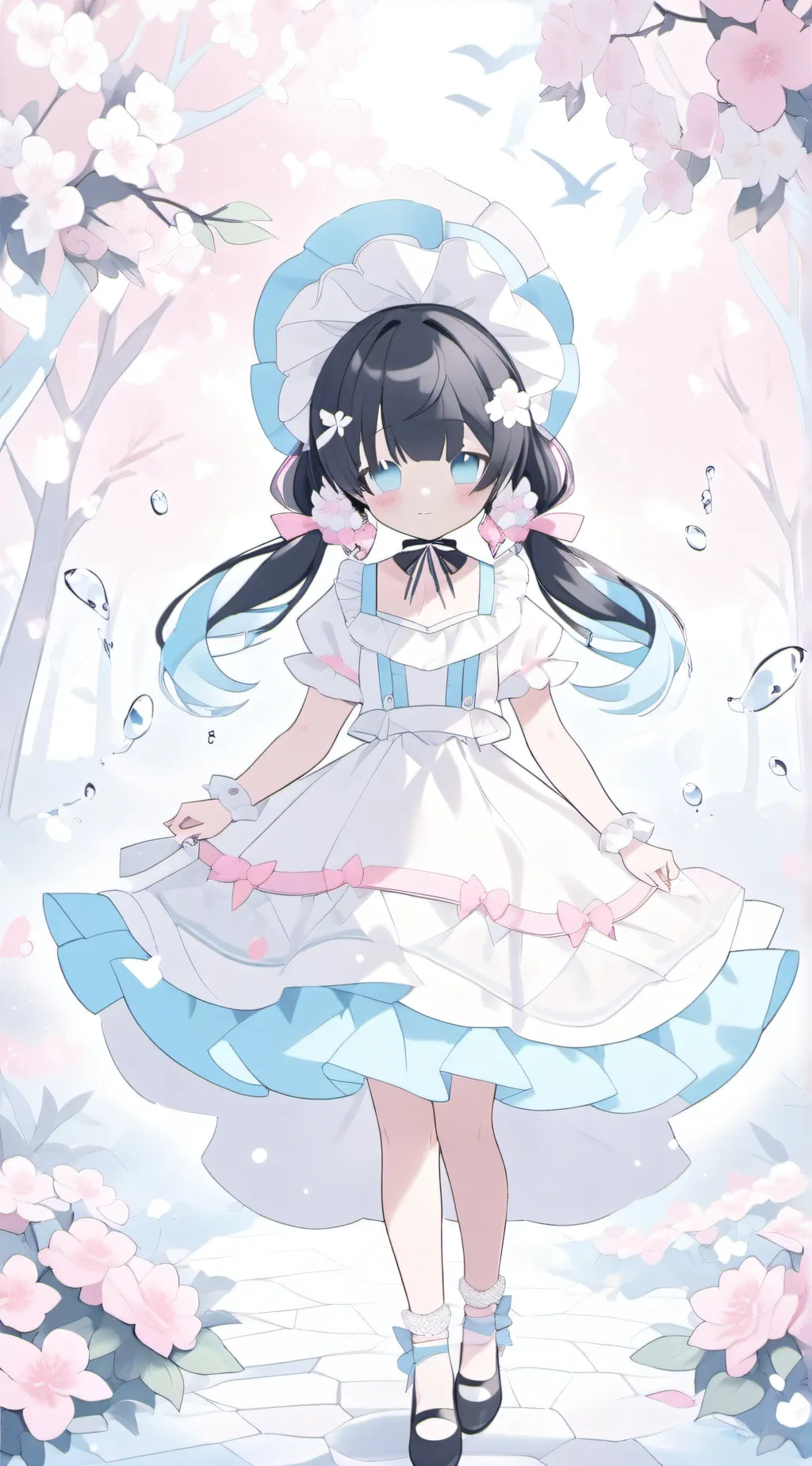 ai character: ur bf and bff background