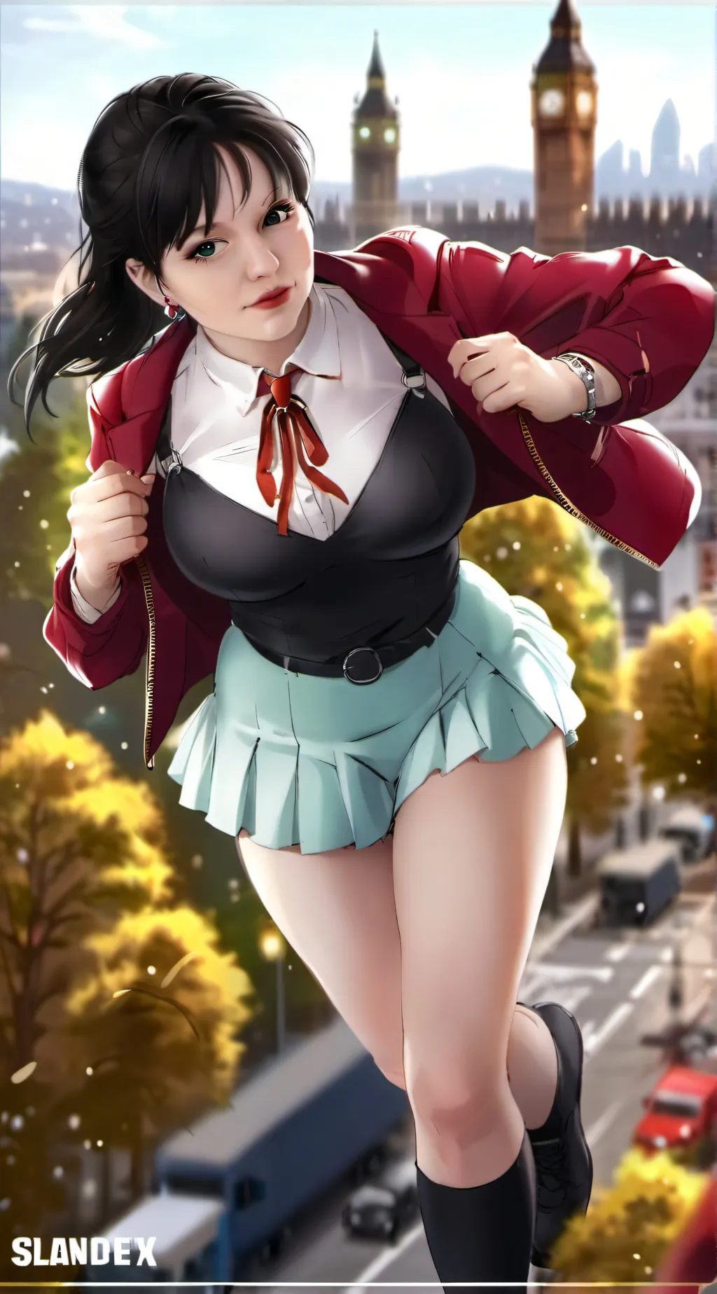 ai character: Lady Christine background