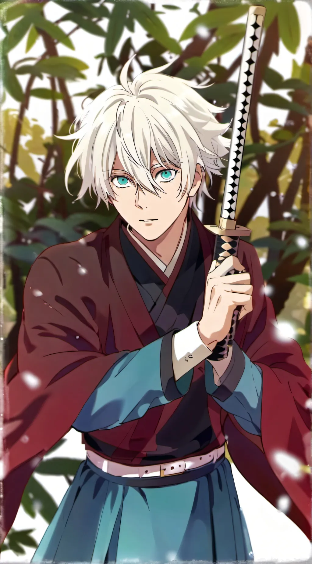 ai character: Nikushimi Gojo background