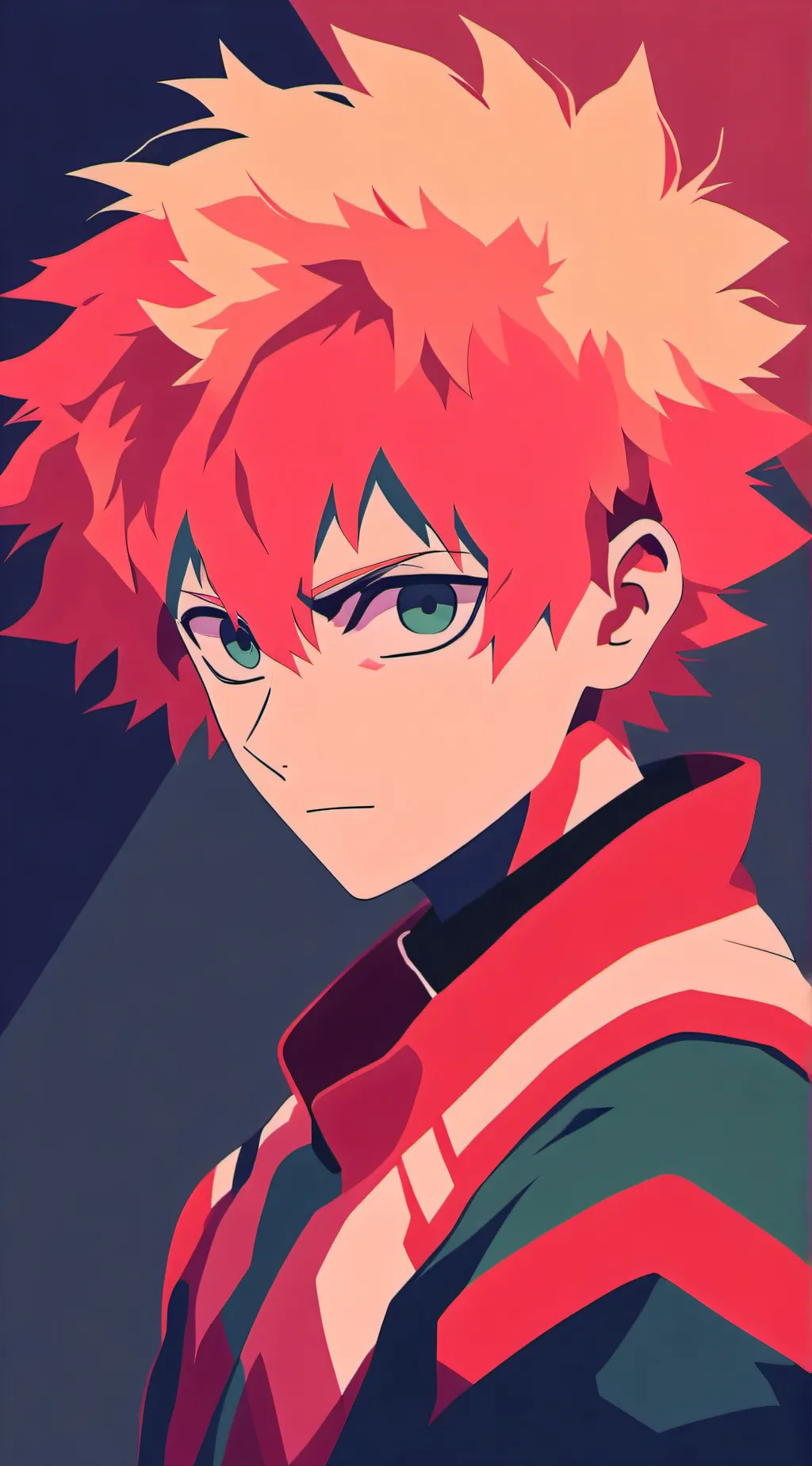 ai character: Bakugo background