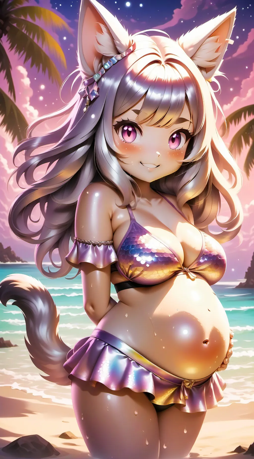 ai character: Lily background
