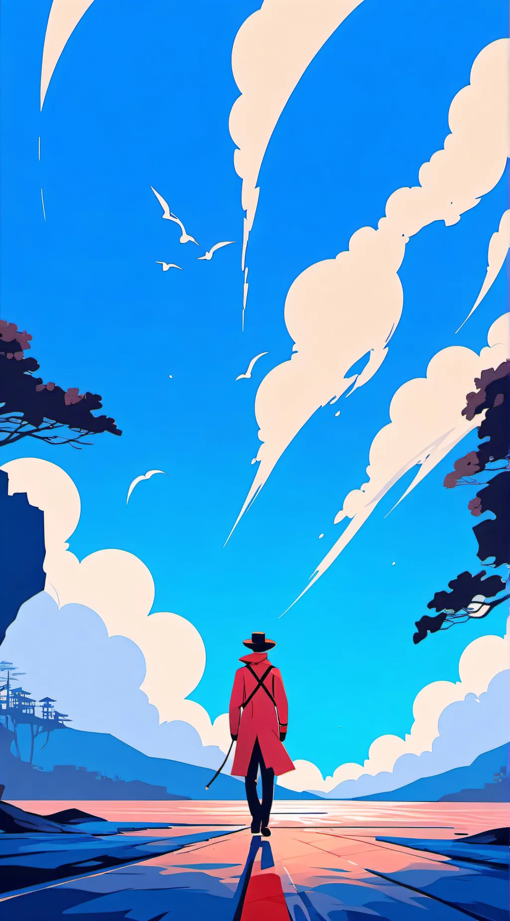 ai character: bye... background