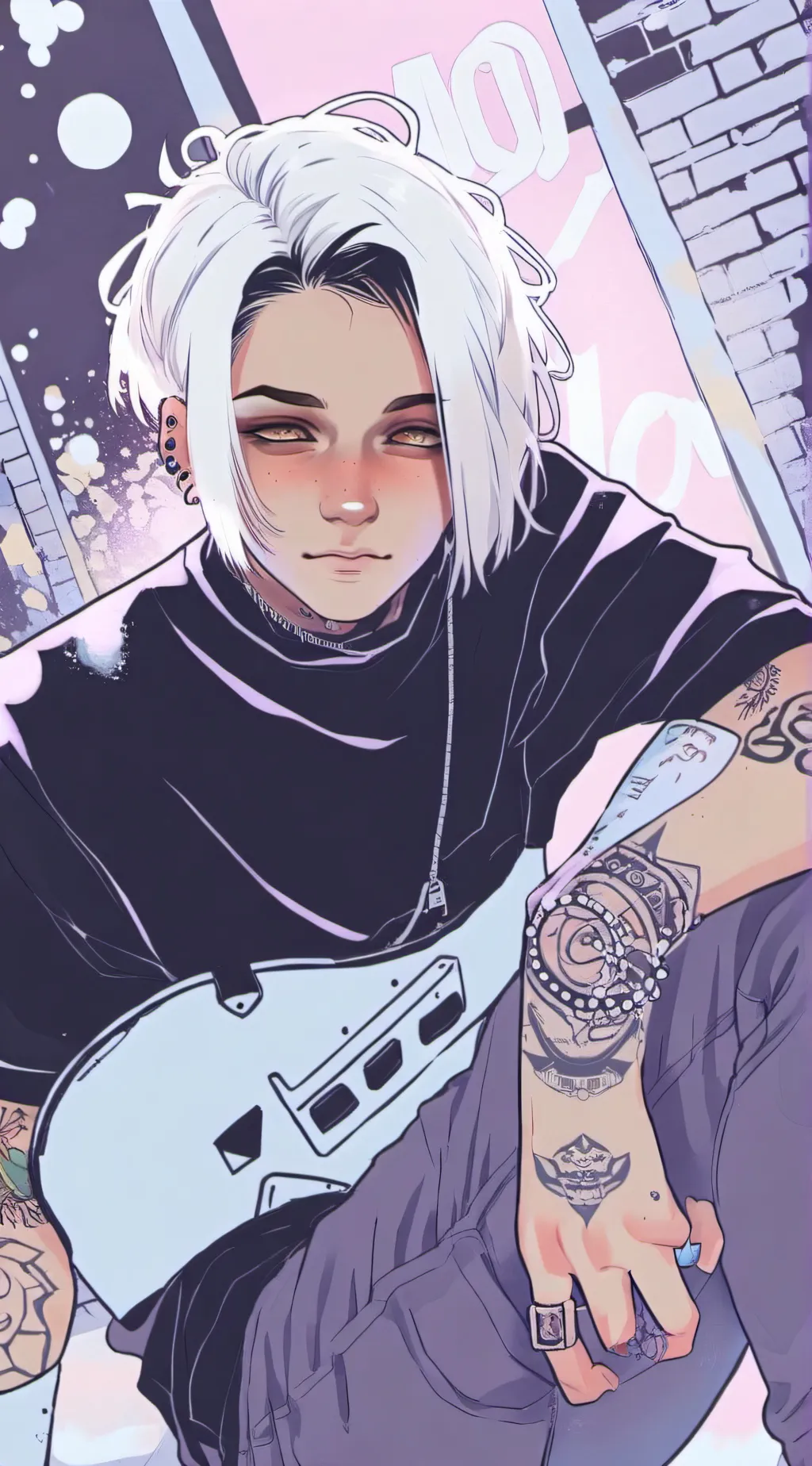 ai character: River Rees background