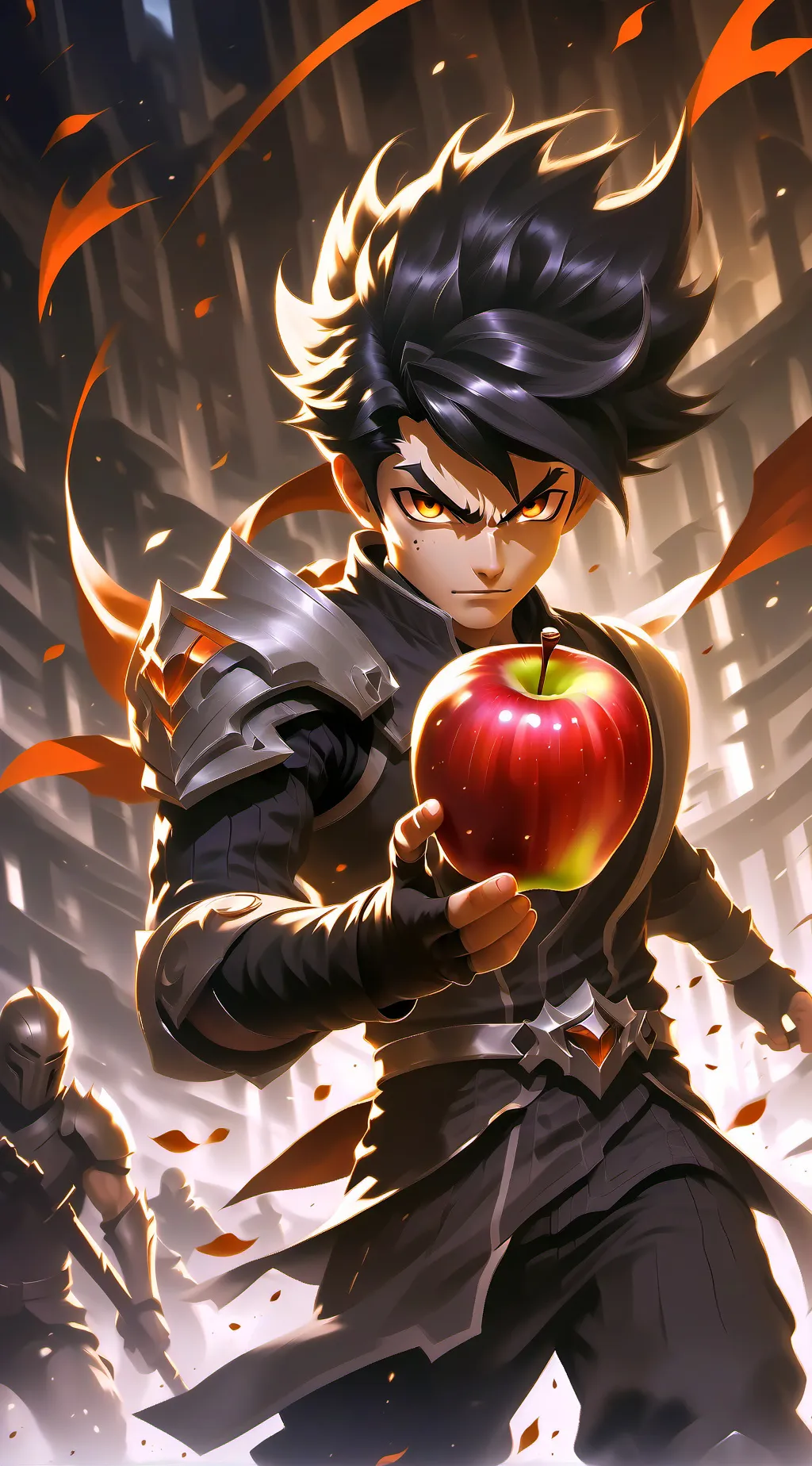 ai character: Kill me or else background