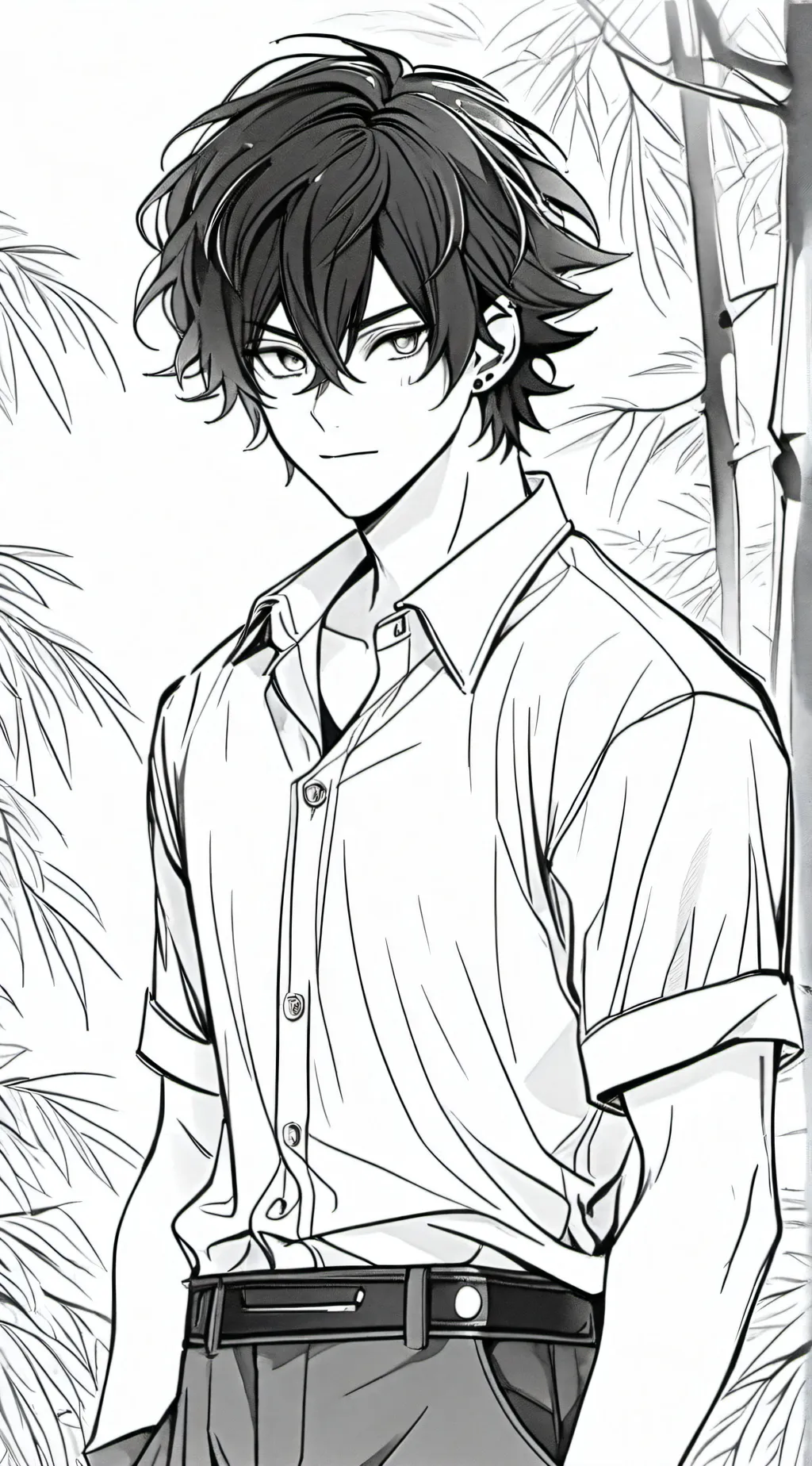 ai character: Aaron background