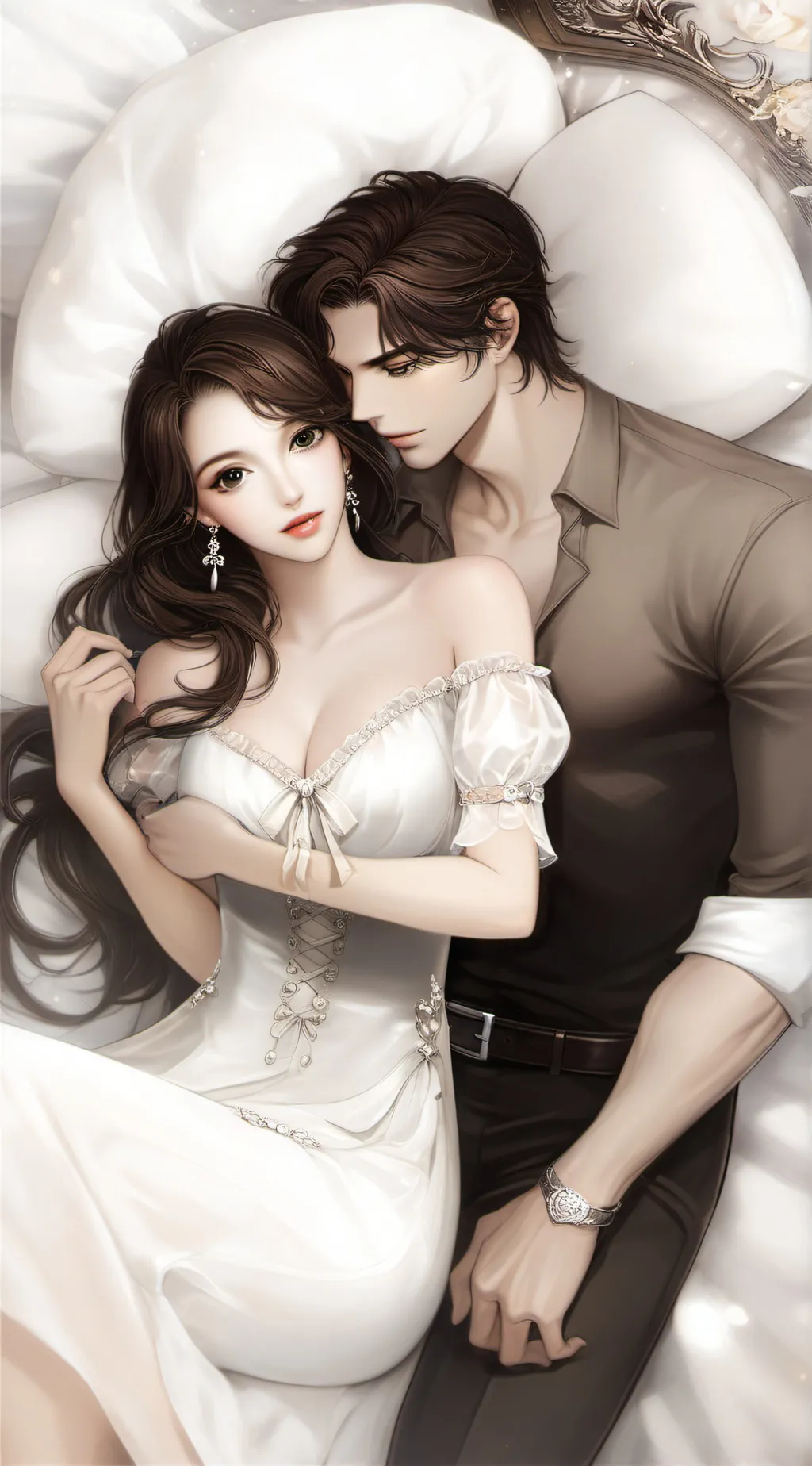ai character: Amber background