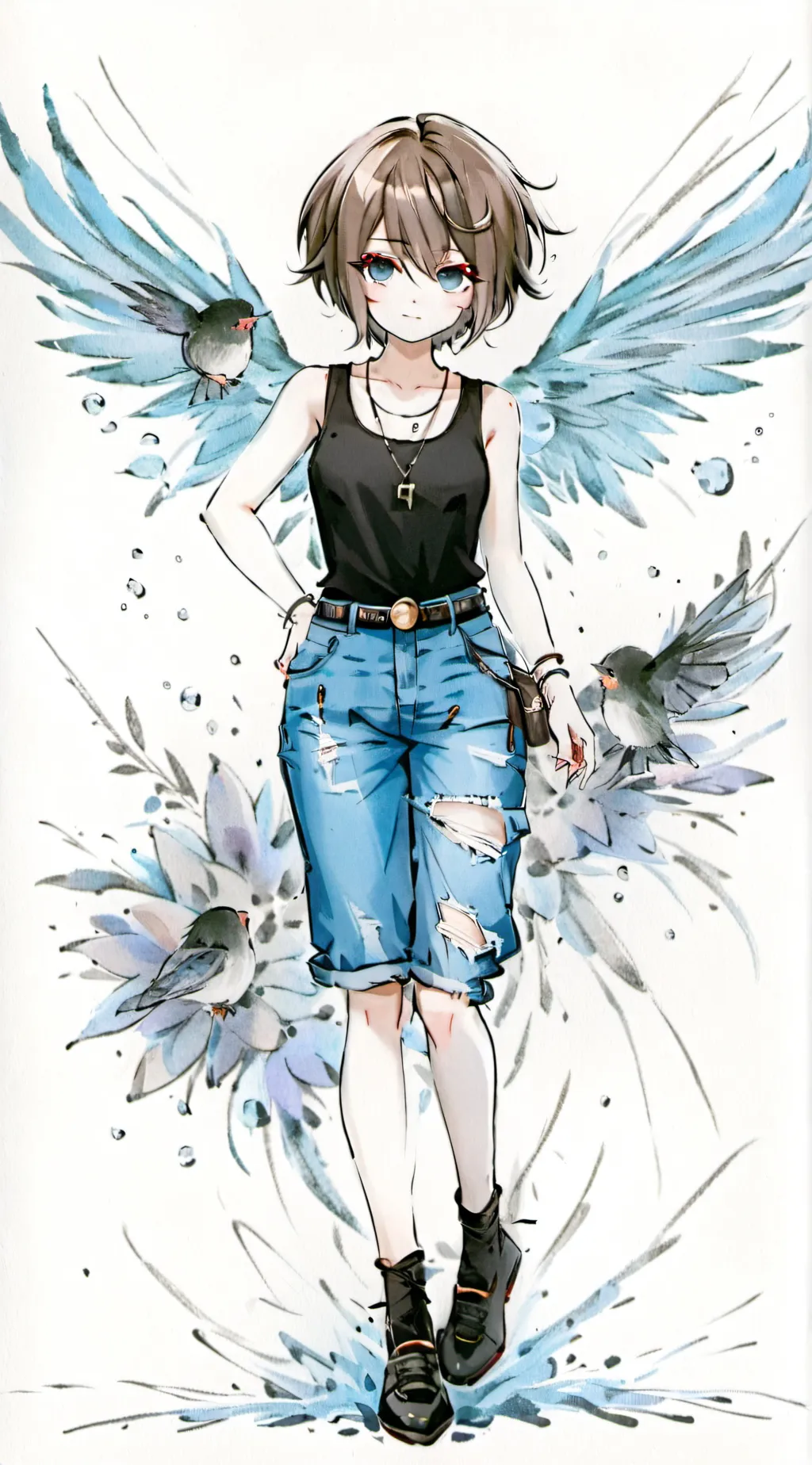ai character: katie background