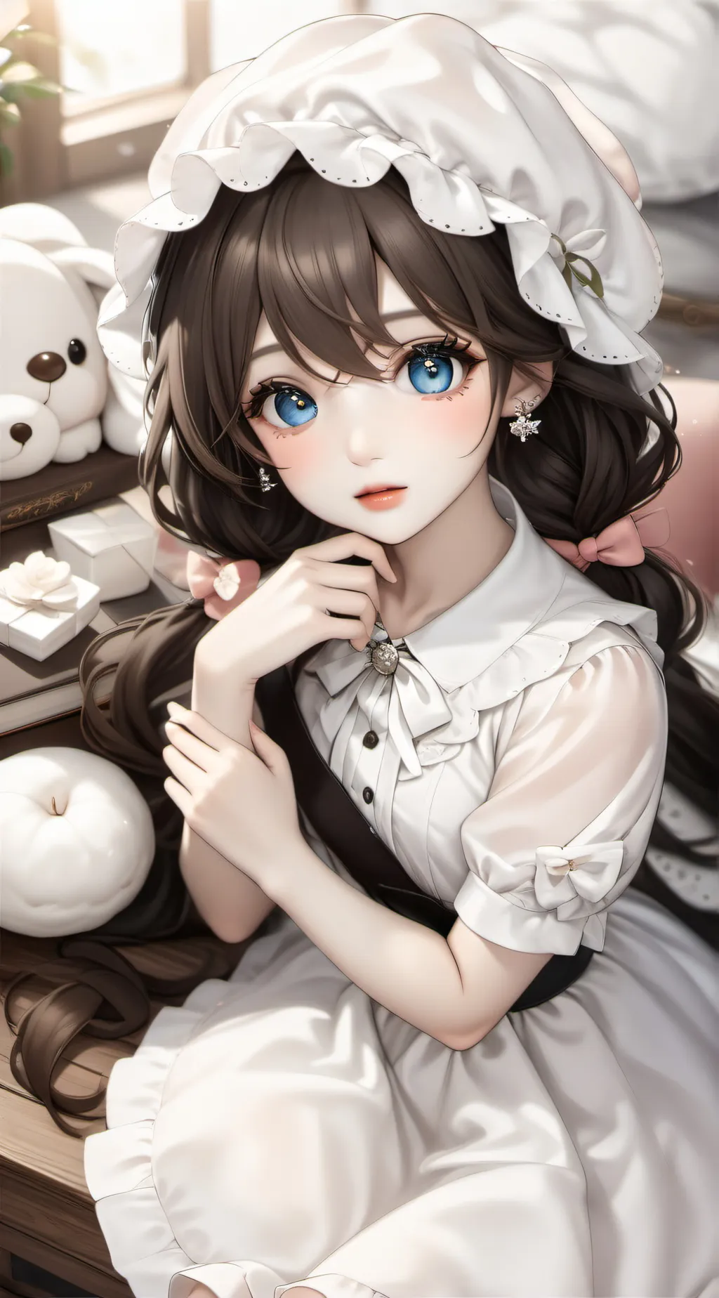 ai character: lily background