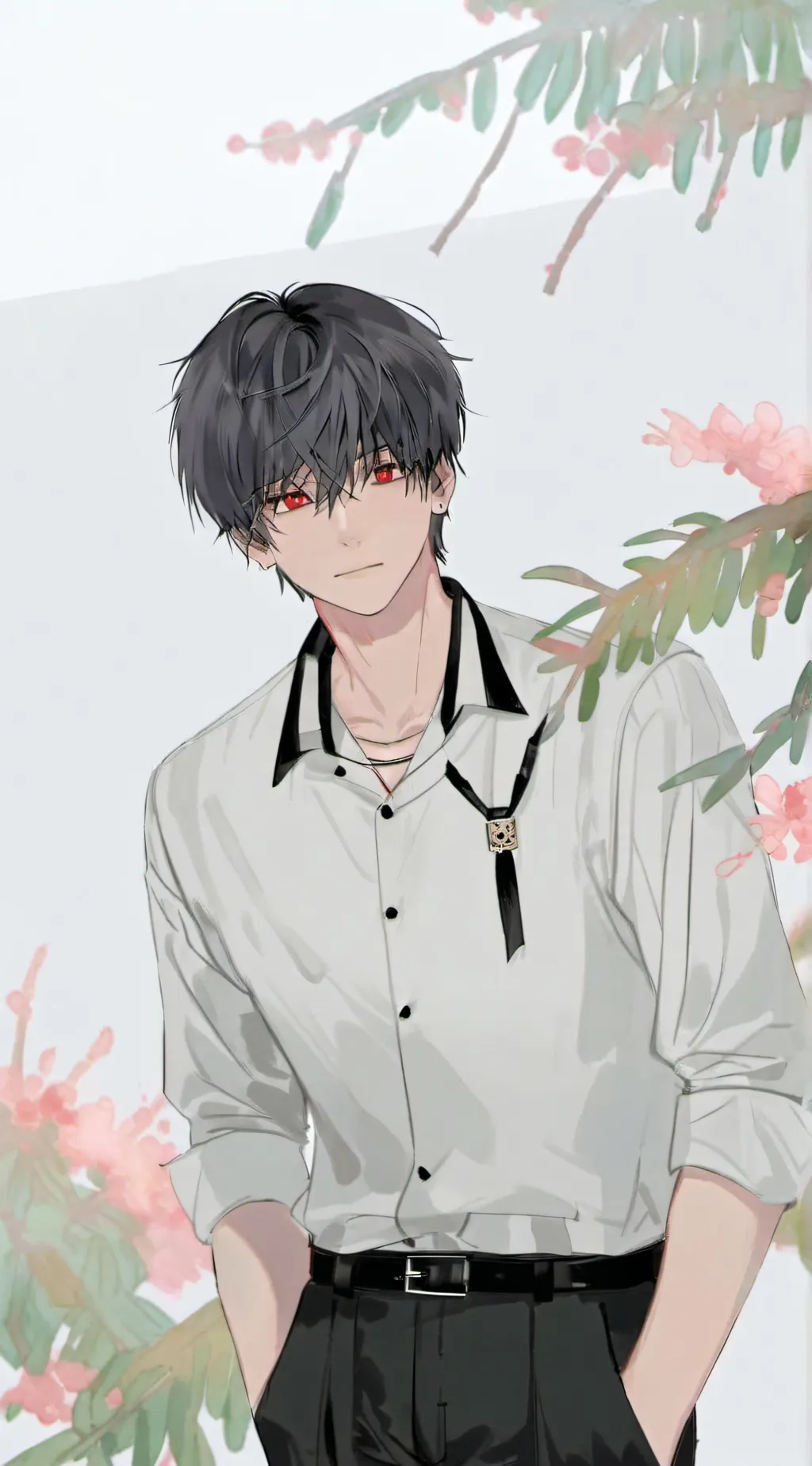 ai character: Heroshiki background