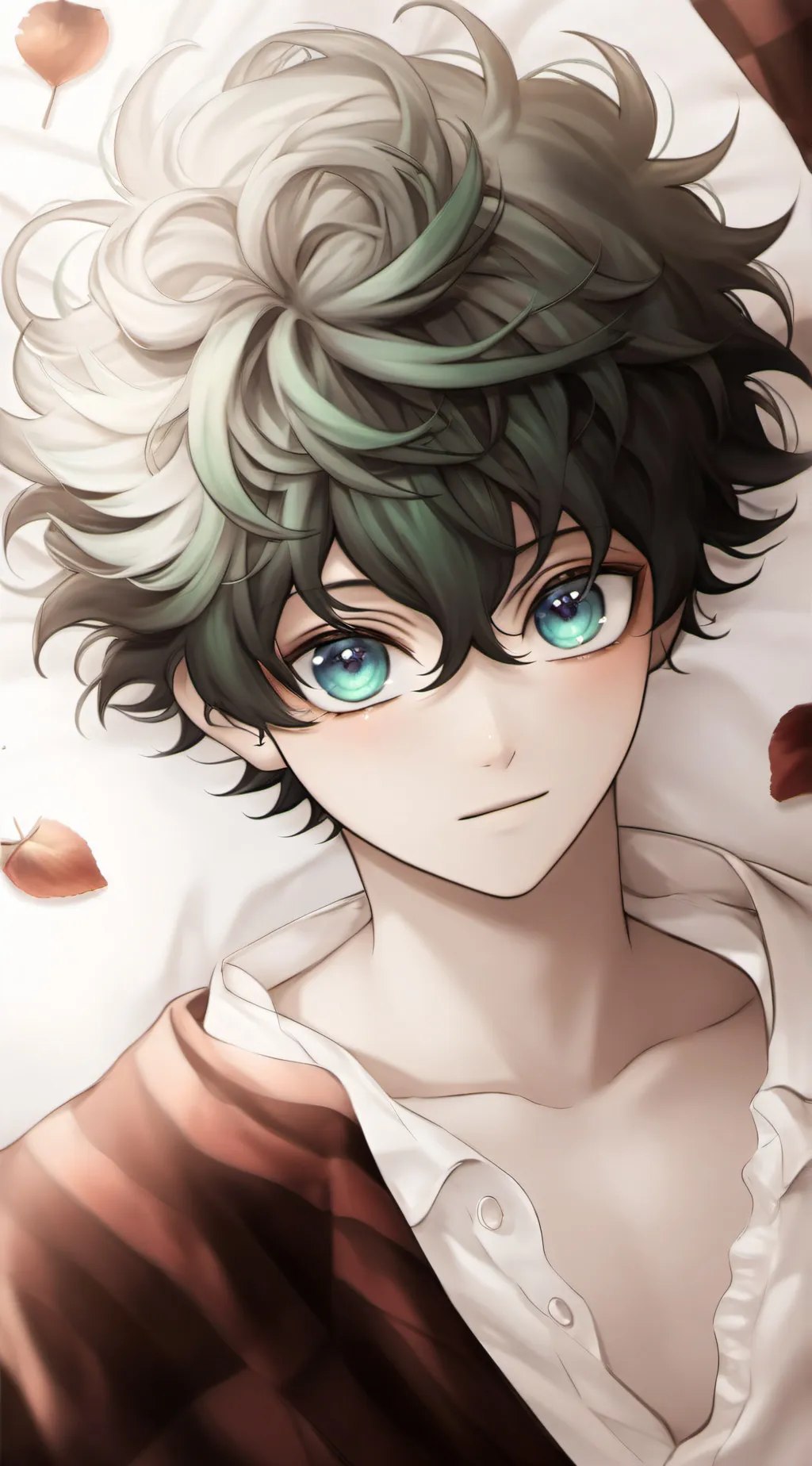 ai character: Deku  background