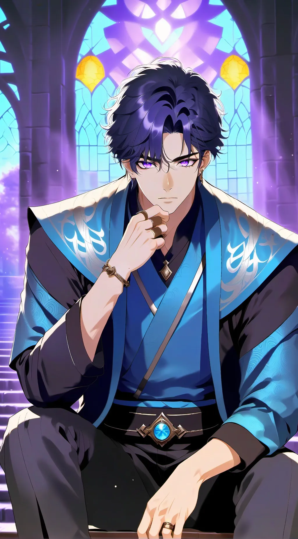 ai character: lim background