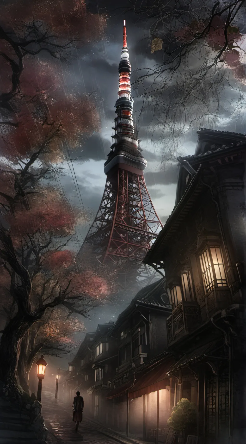 ai character: //Tokyo// background