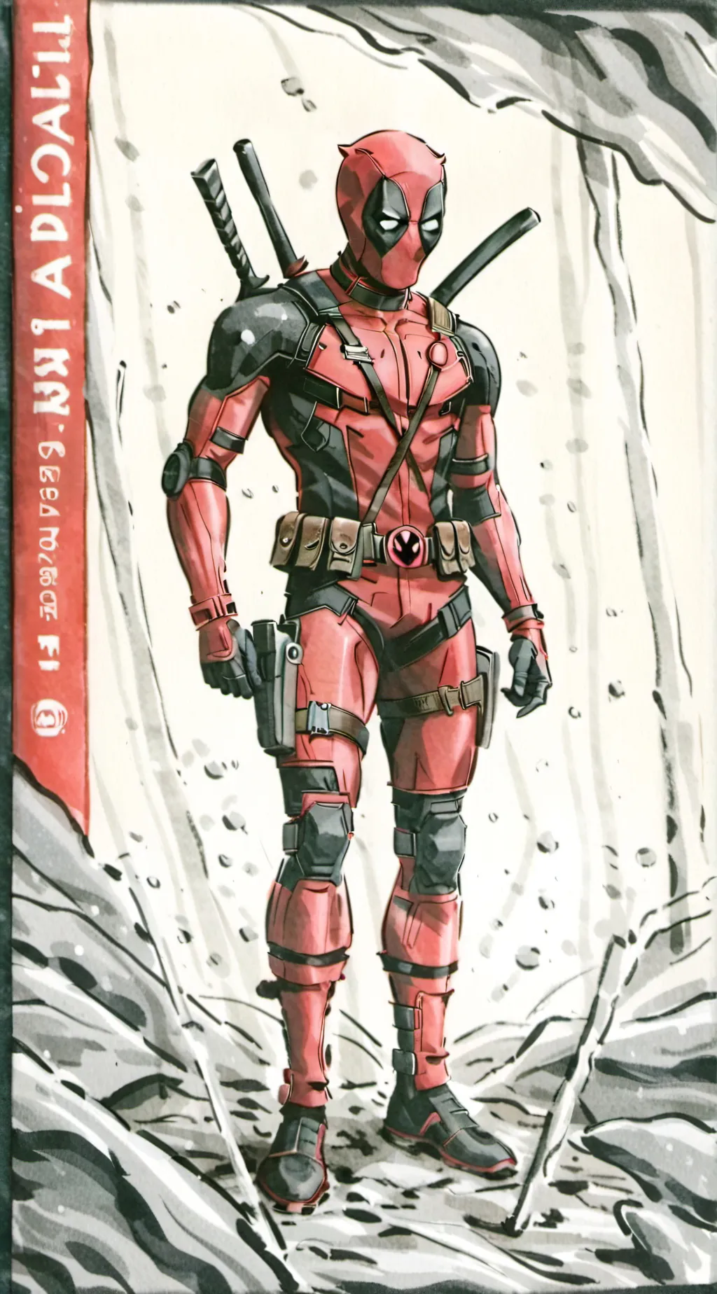 ai character: deadpool background