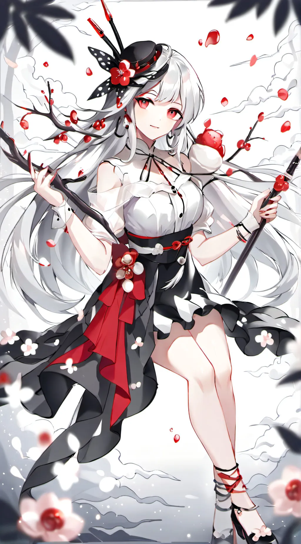 ai character: thriller bark background