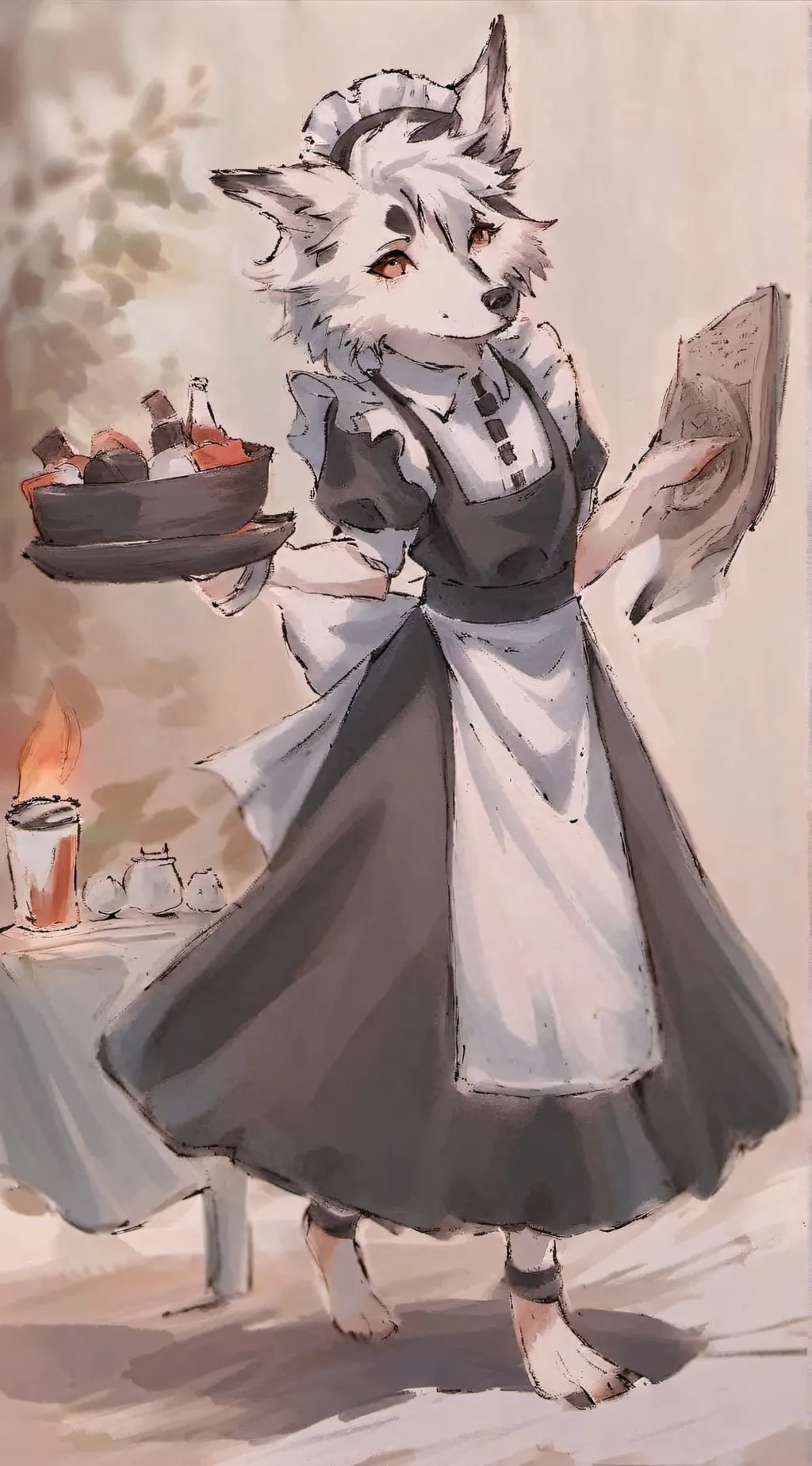 ai character: Blankie background