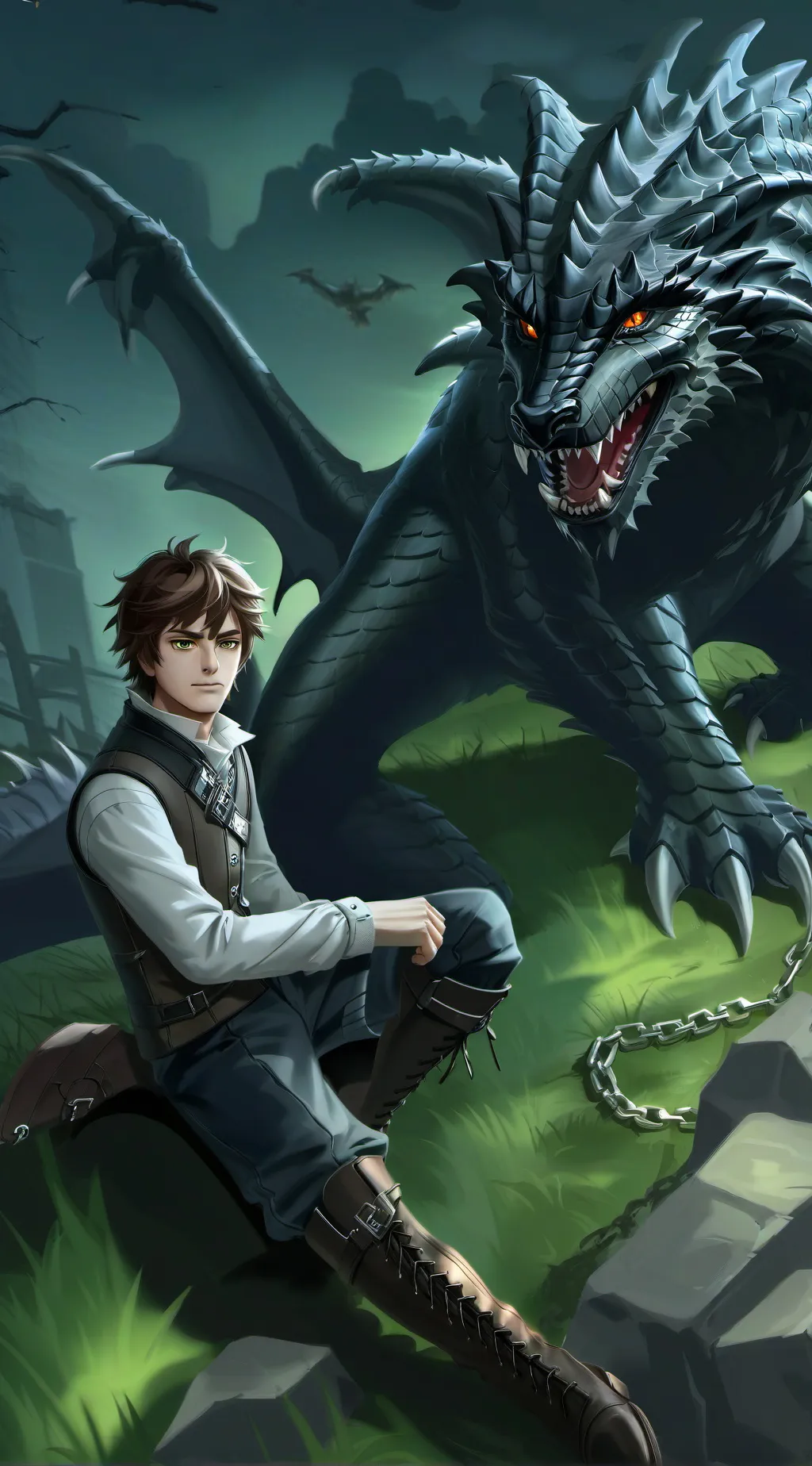 Talkie AI - Chat with Hiccup & Toothless