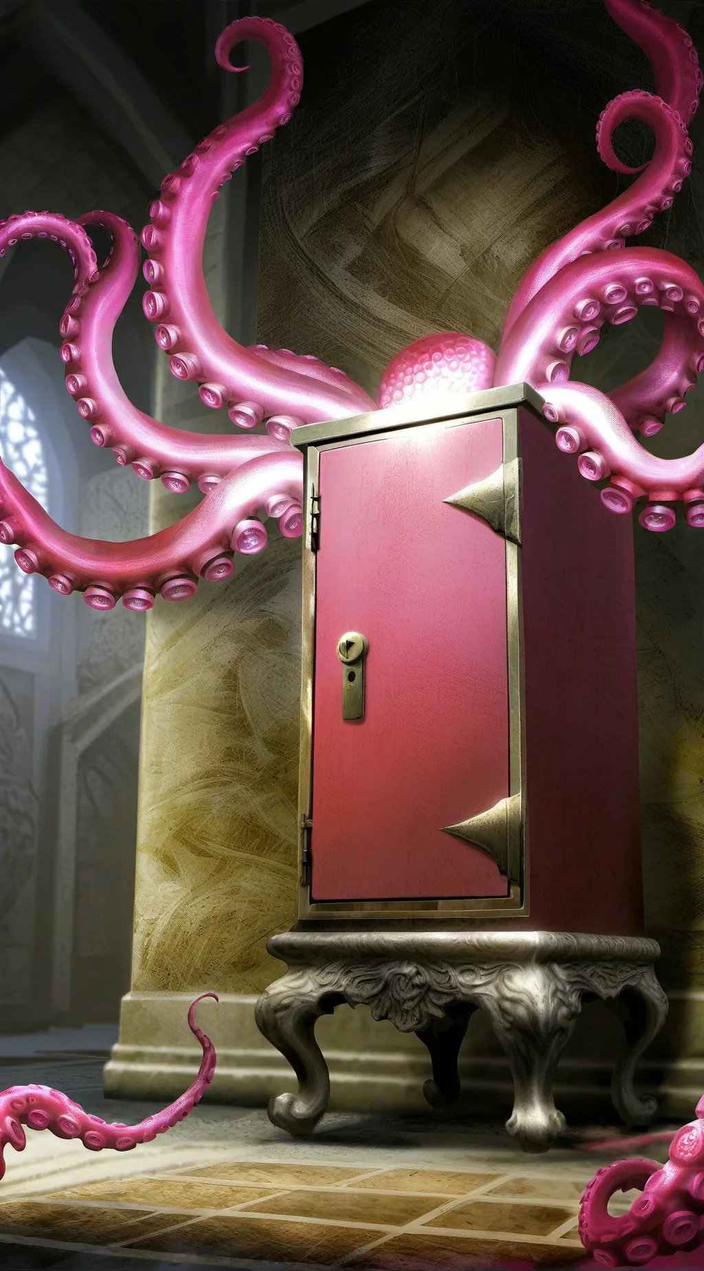 ai character: Tentacle locker background