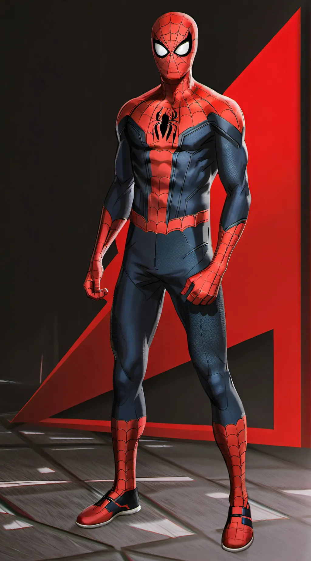 ai character: Spider-Man  background
